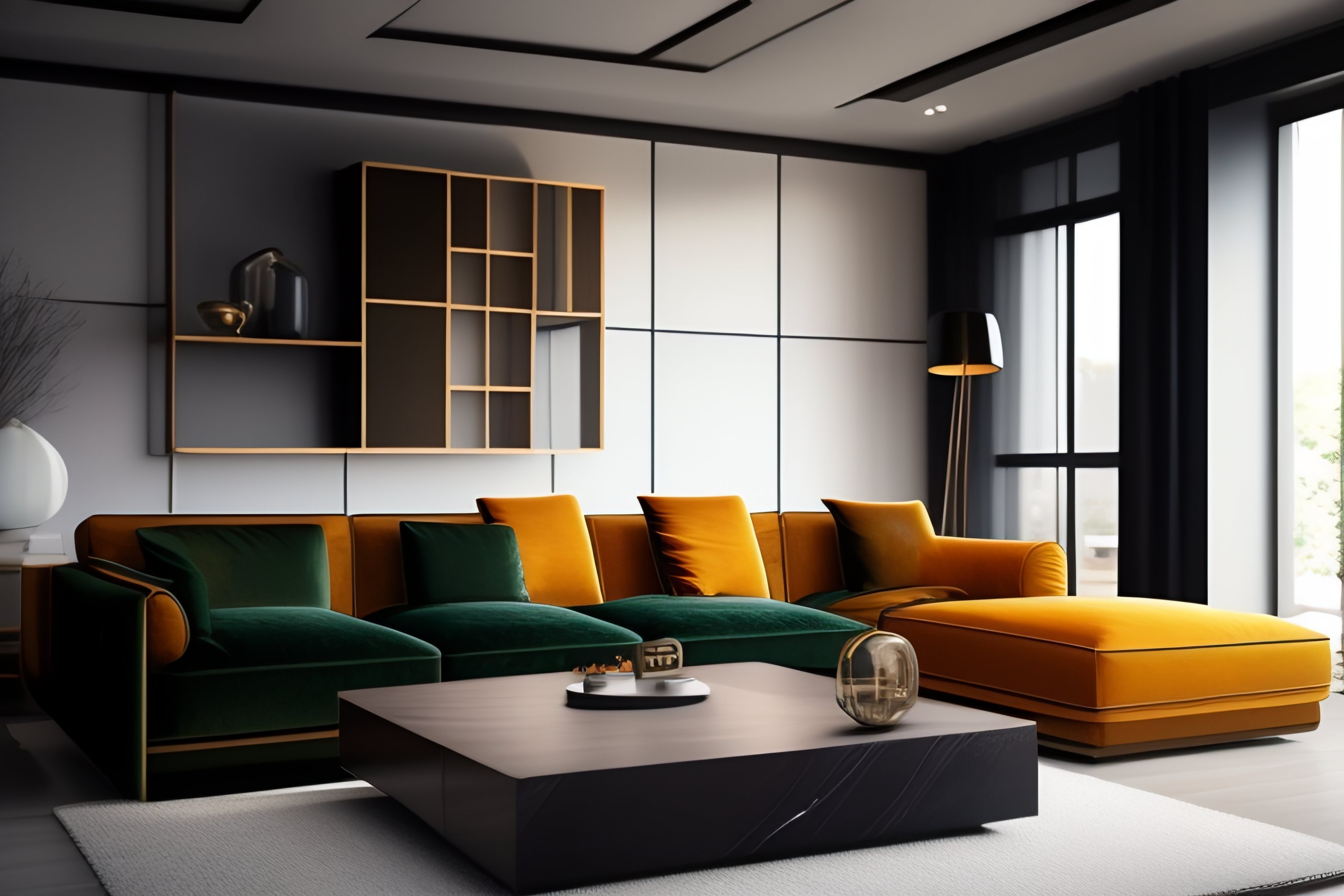Lexica - Wall and sofa