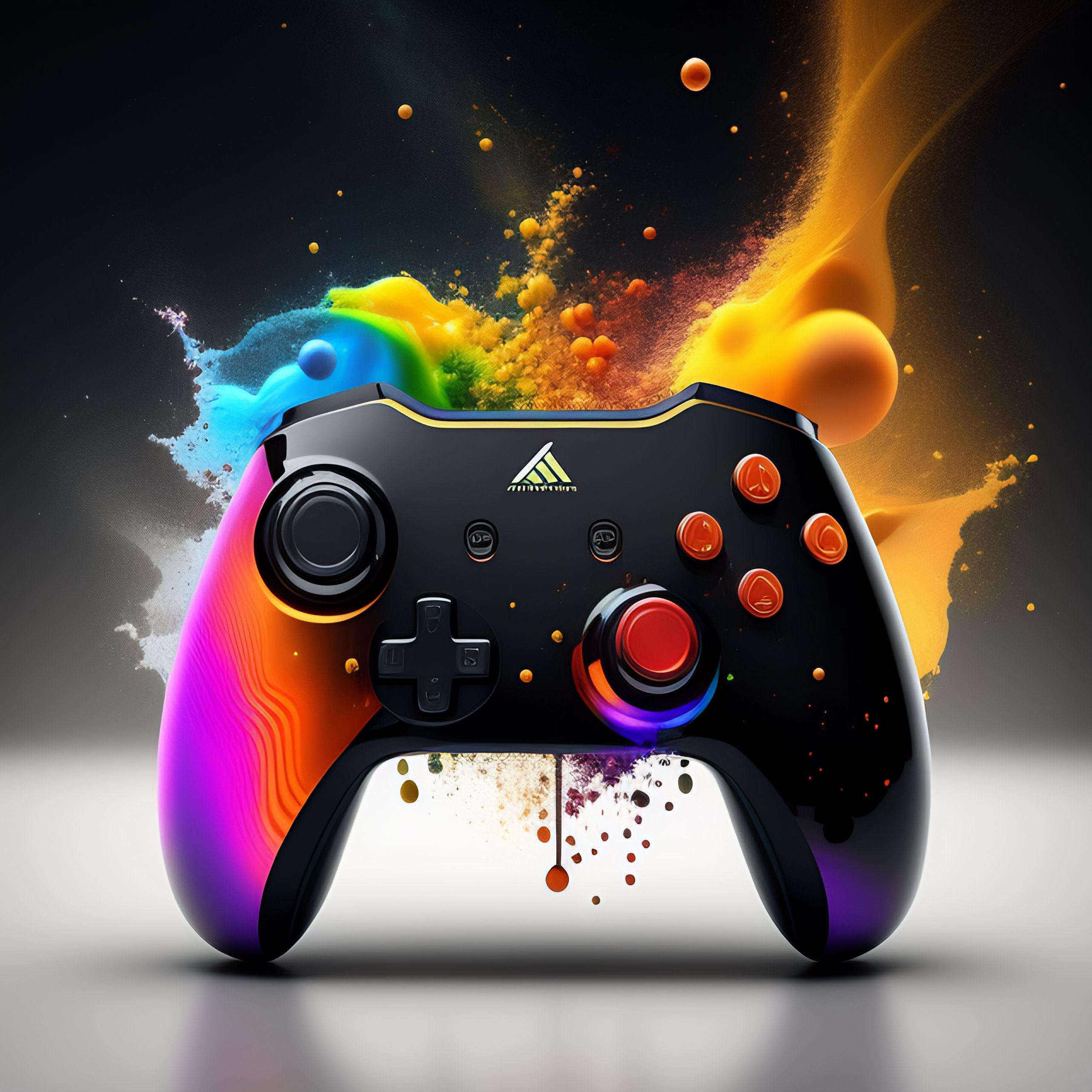 Lexica - Abstract spatter gaming controller