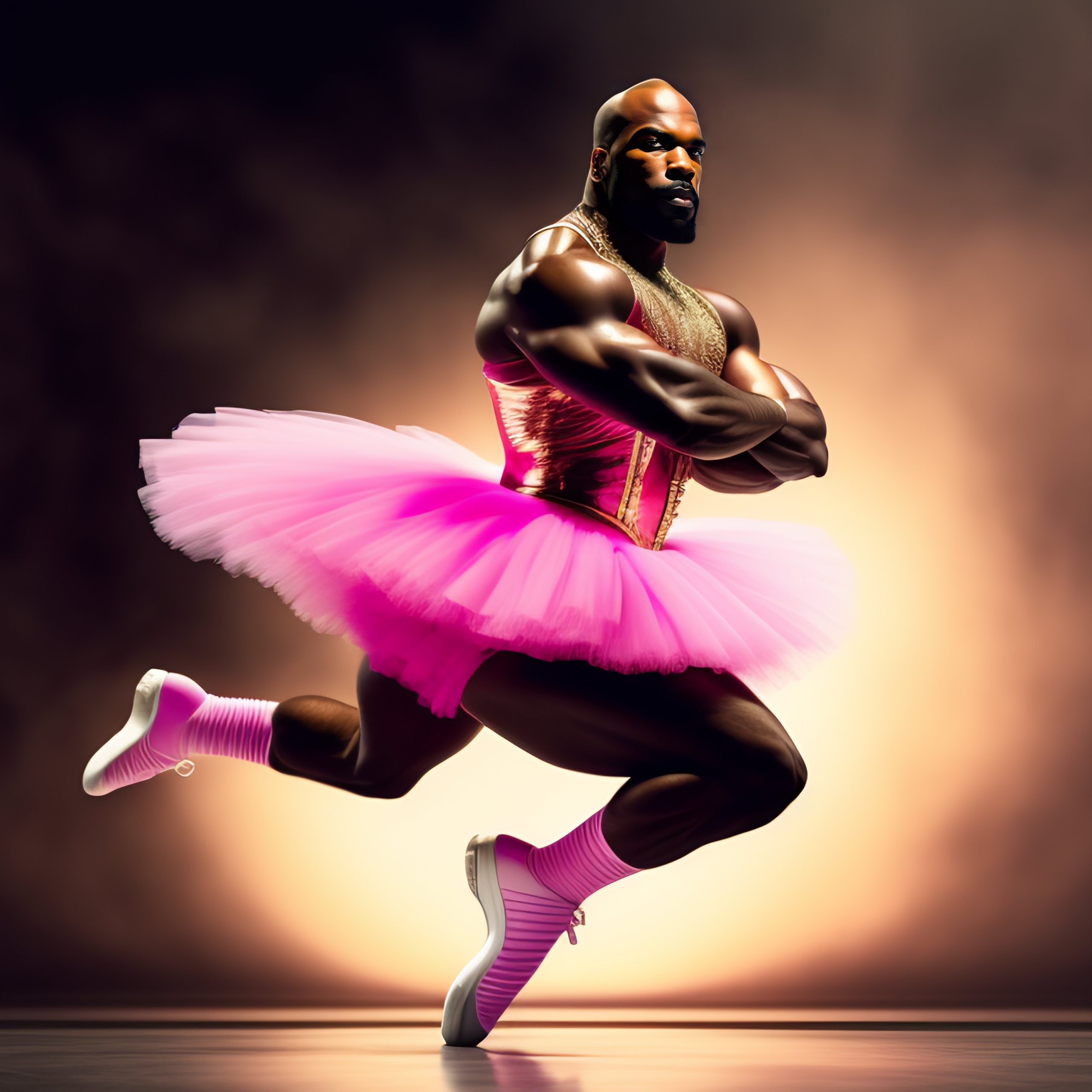 Lexica - B. A. Baracus in a ballerina tutu