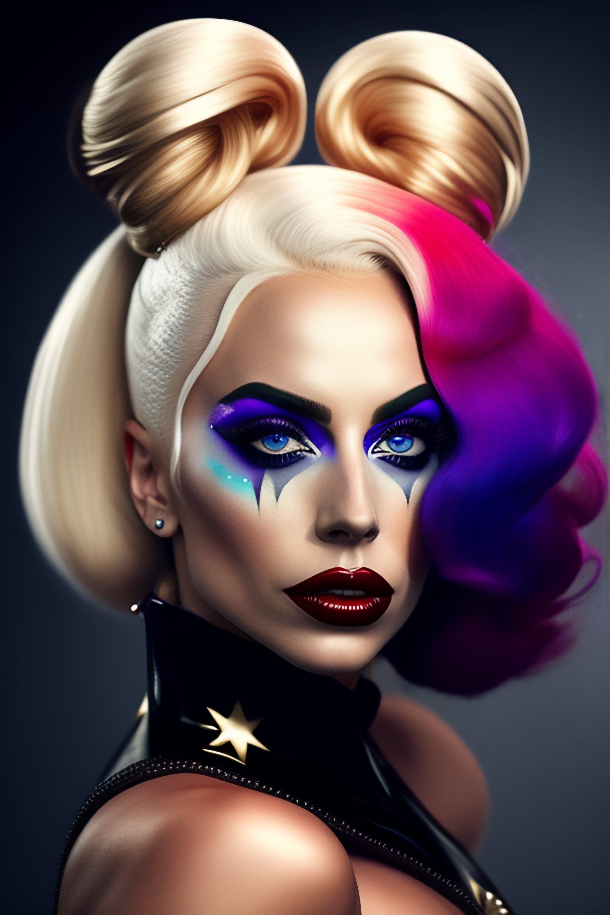 Lexica - Lady gaga as harley quinn, ultra realistic, extremely humanoid — free download