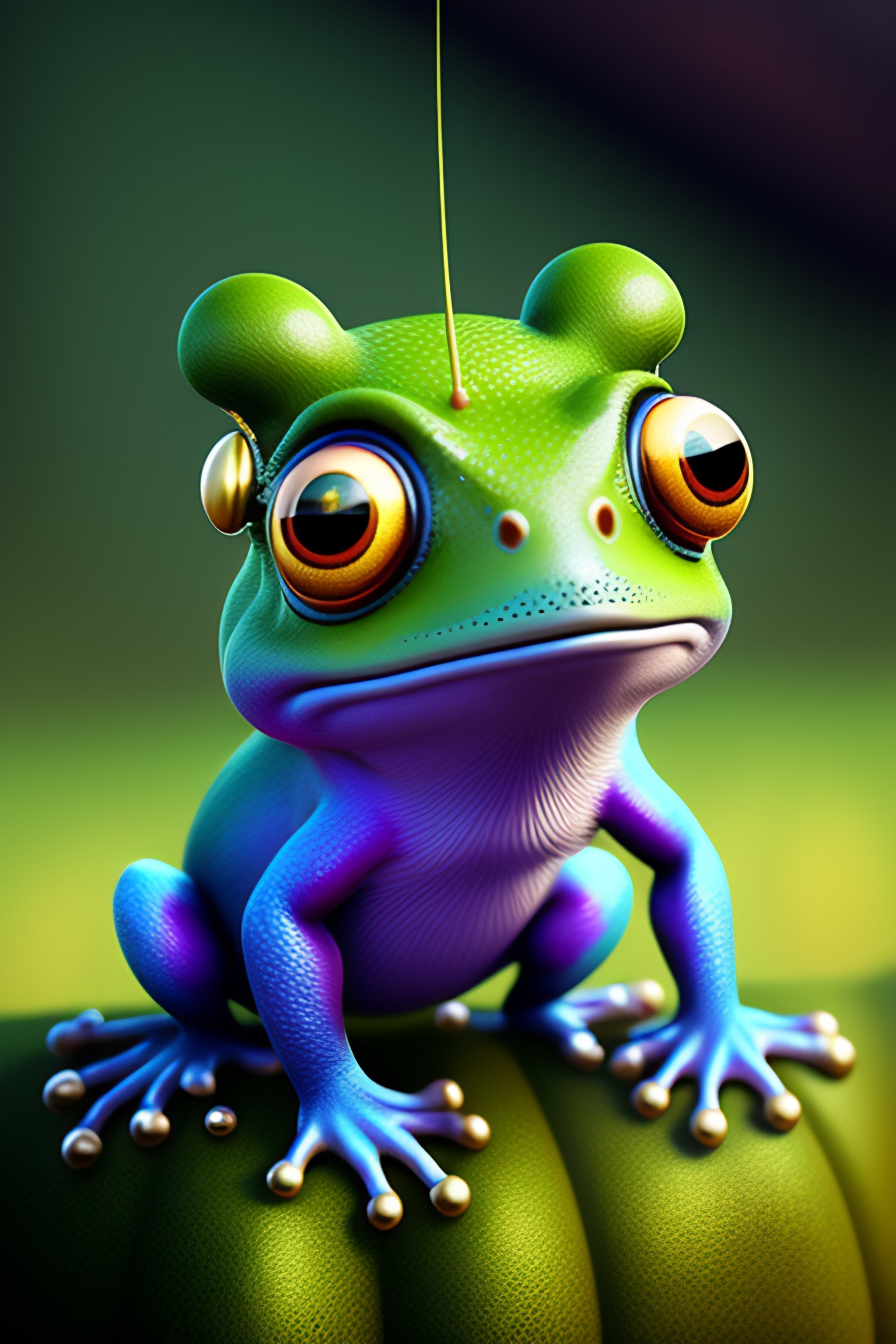 Lexica - Crazy frog, ultra realism