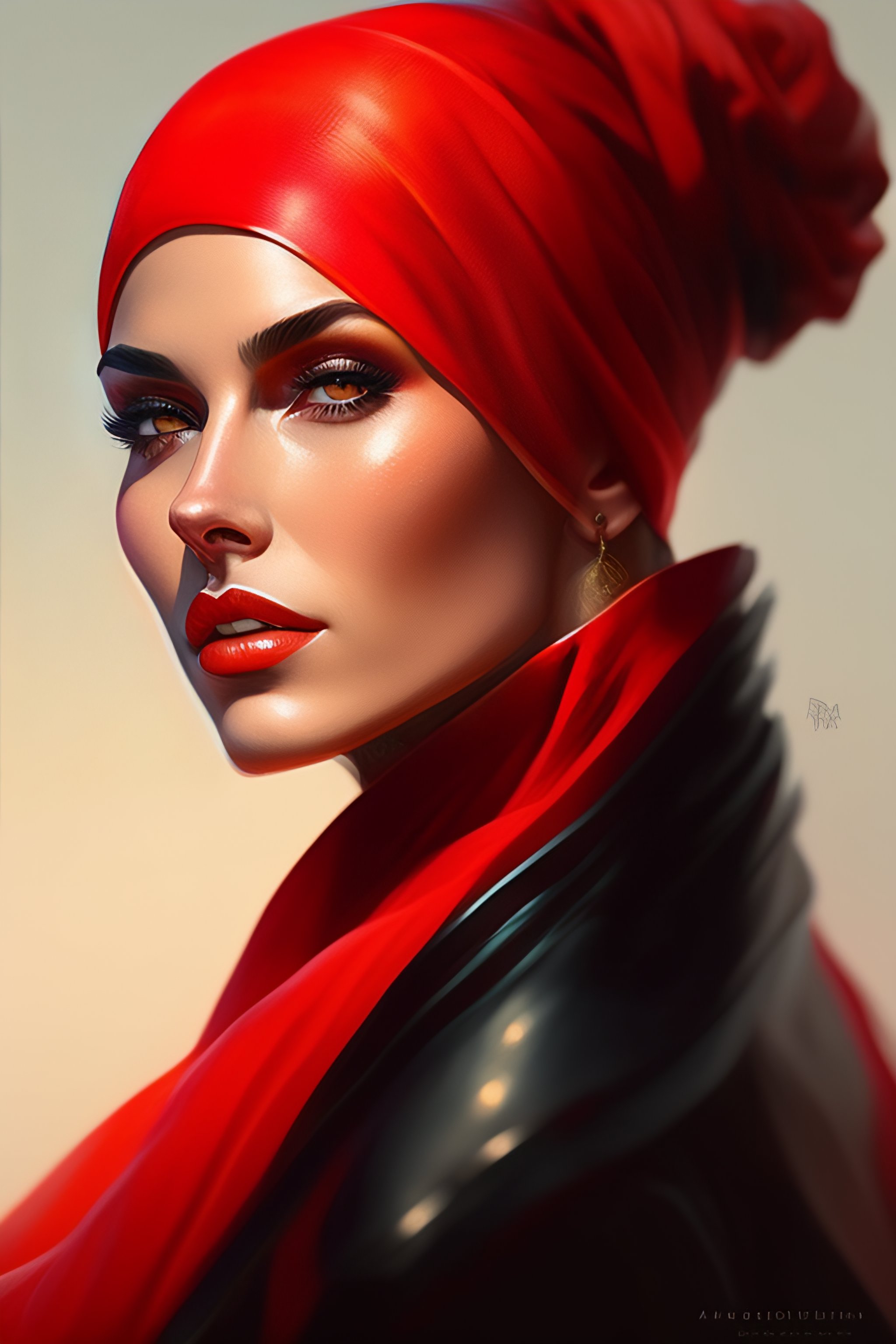 Lexica Woman With Bald Tattooed Head Red Clothing Highly Detailed   0c650f0d 813c 42ff 875f F3cfd5c78b22