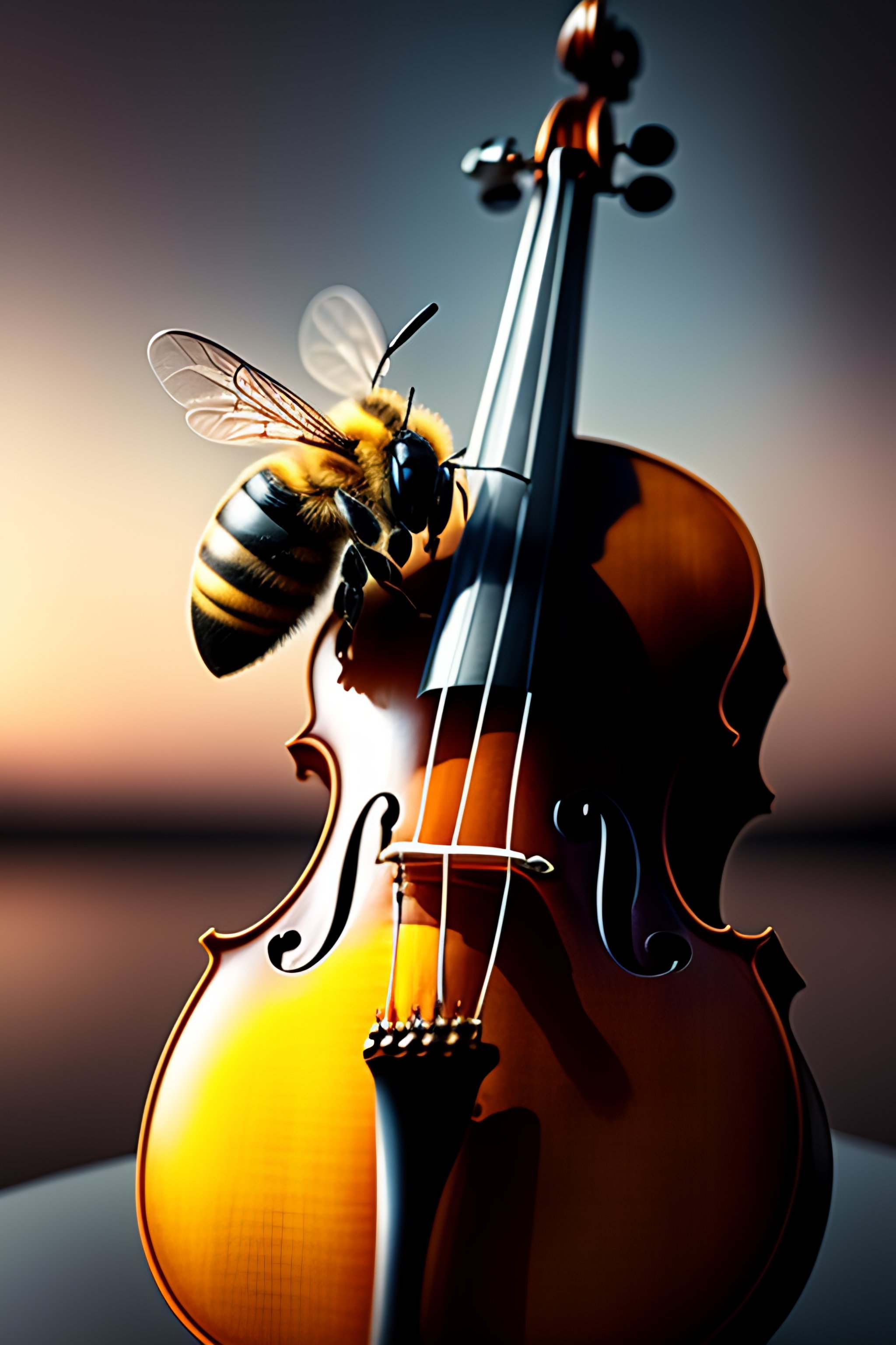 Lexica Bee,playing music,cello