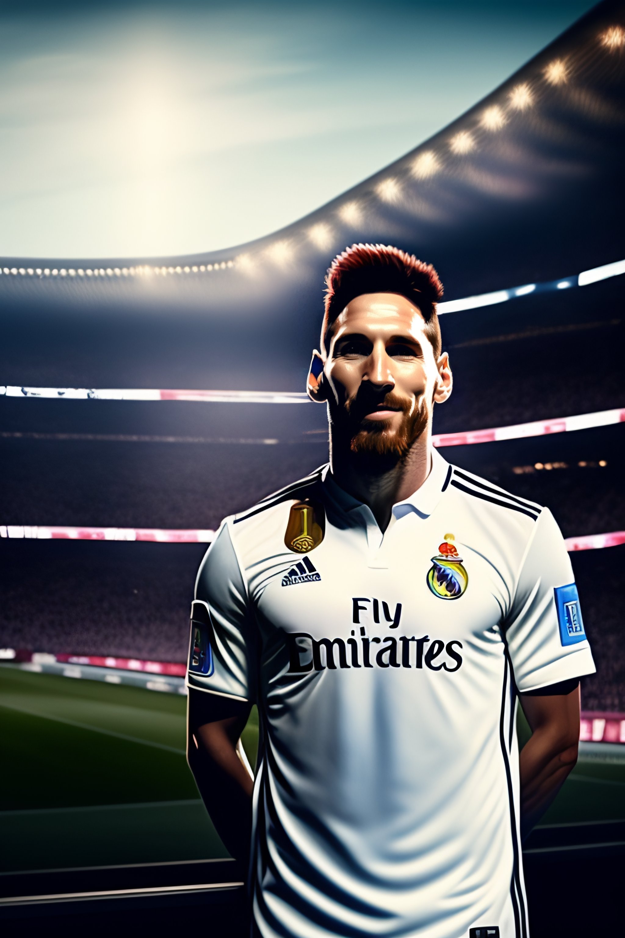 Messi real madrid jersey online