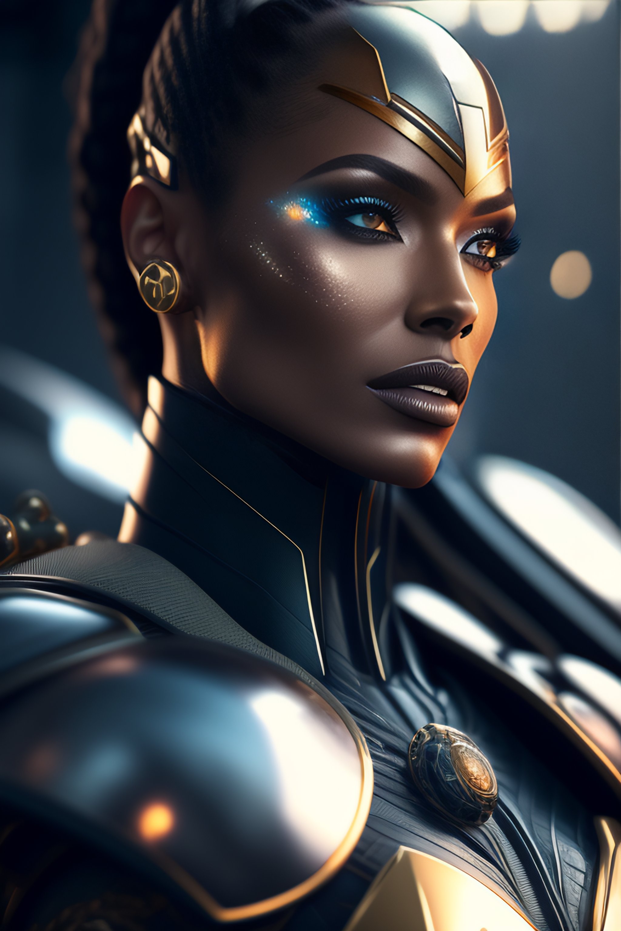 Lexica - Cyborg,heroic, badass, futuristic, intricate details, dramatic ...