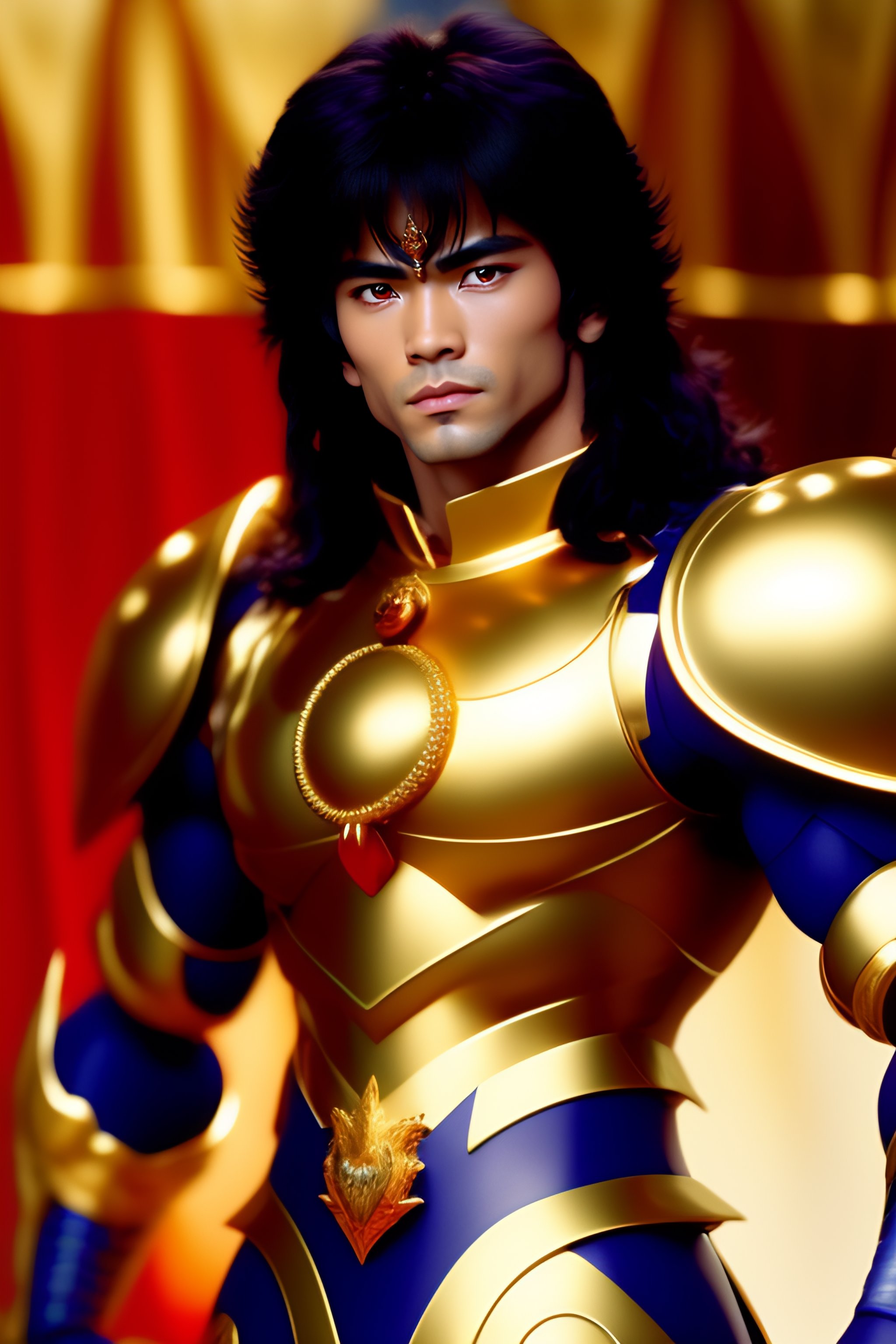 Lexica - Character of anime saint seiya Milo knight of the house of ...