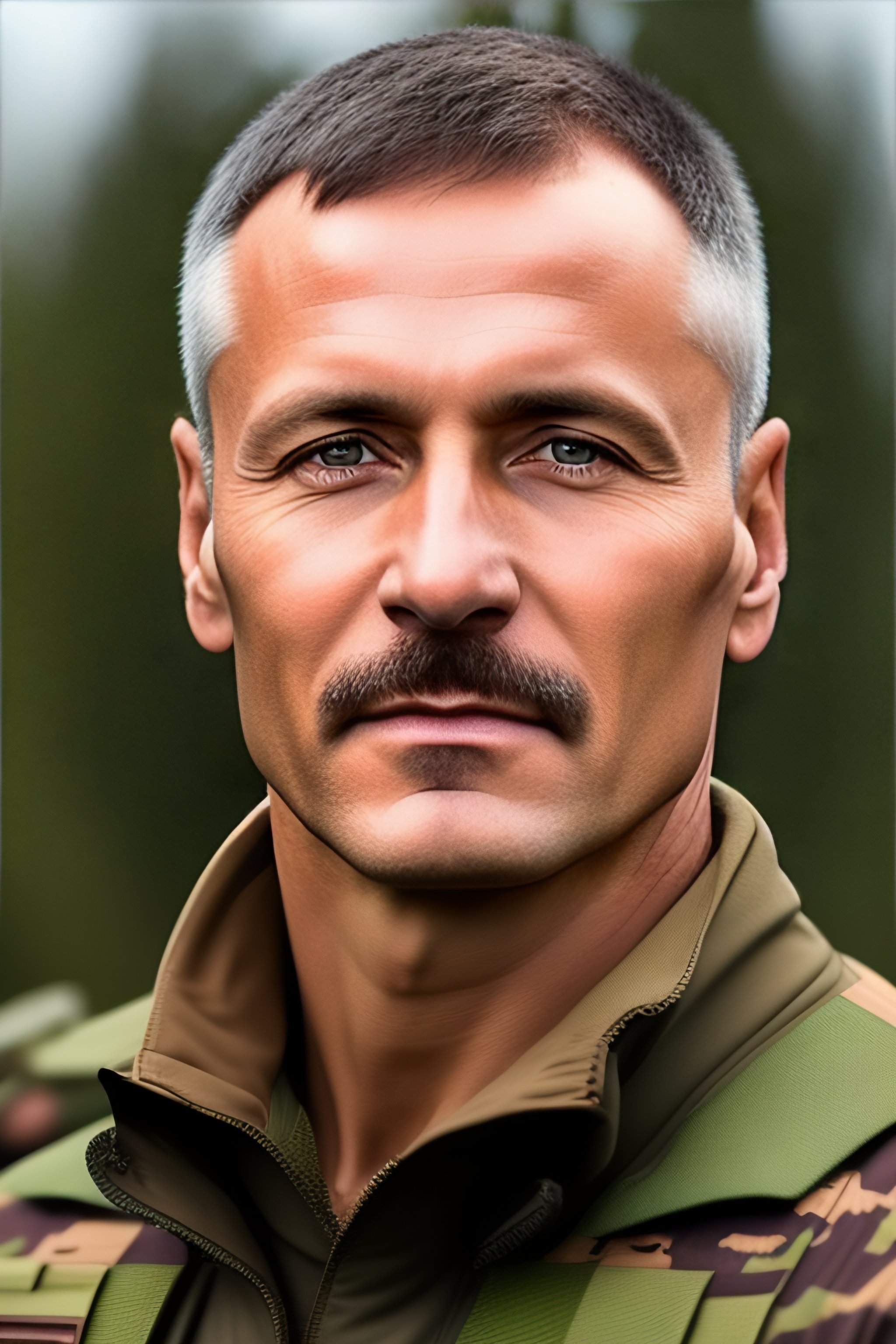 Lexica Male 51 Years Old Sergey Balabanov Russian Soldier Special