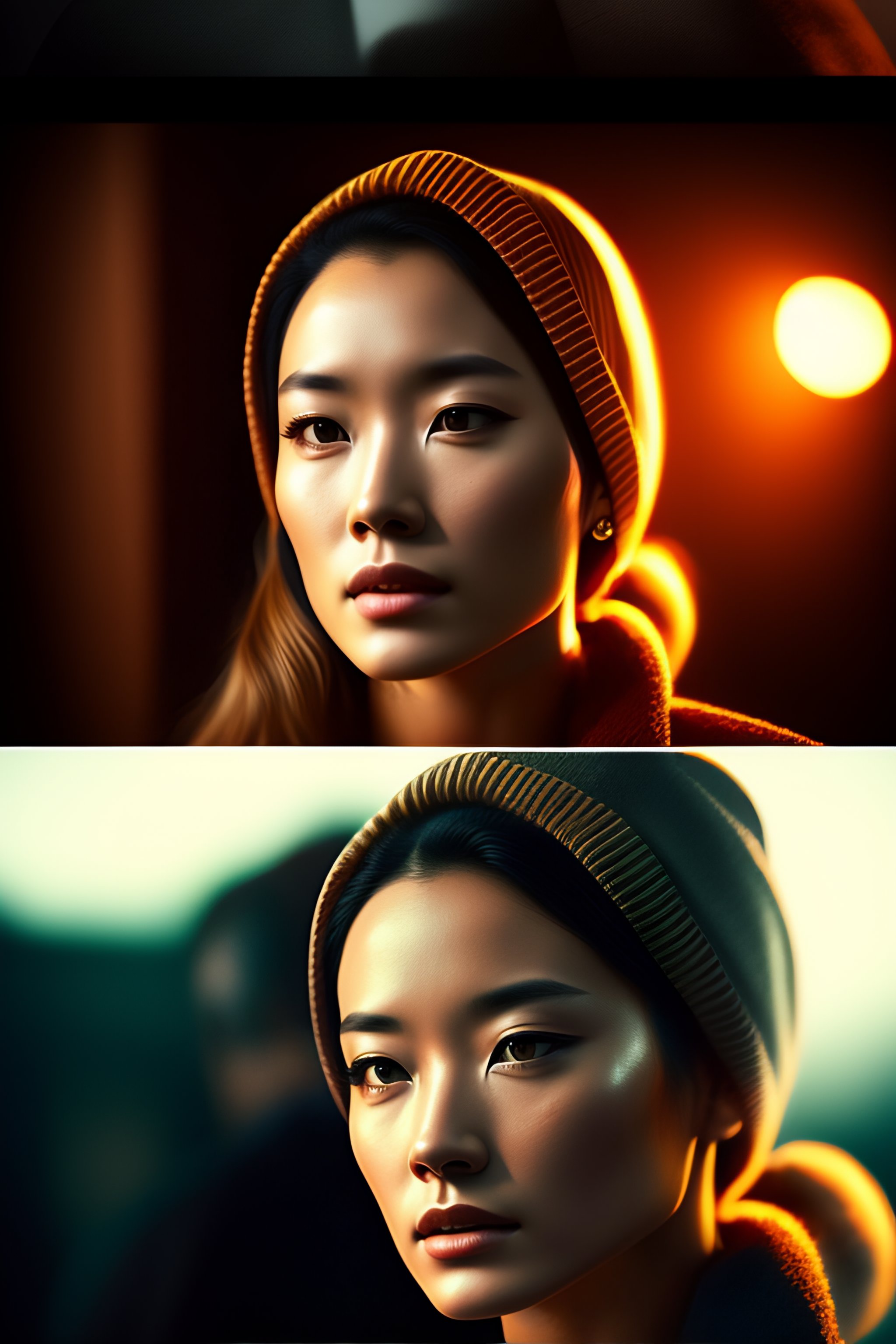 Lexica (analog style), after yang, still image, cinematographic lighting, professional color