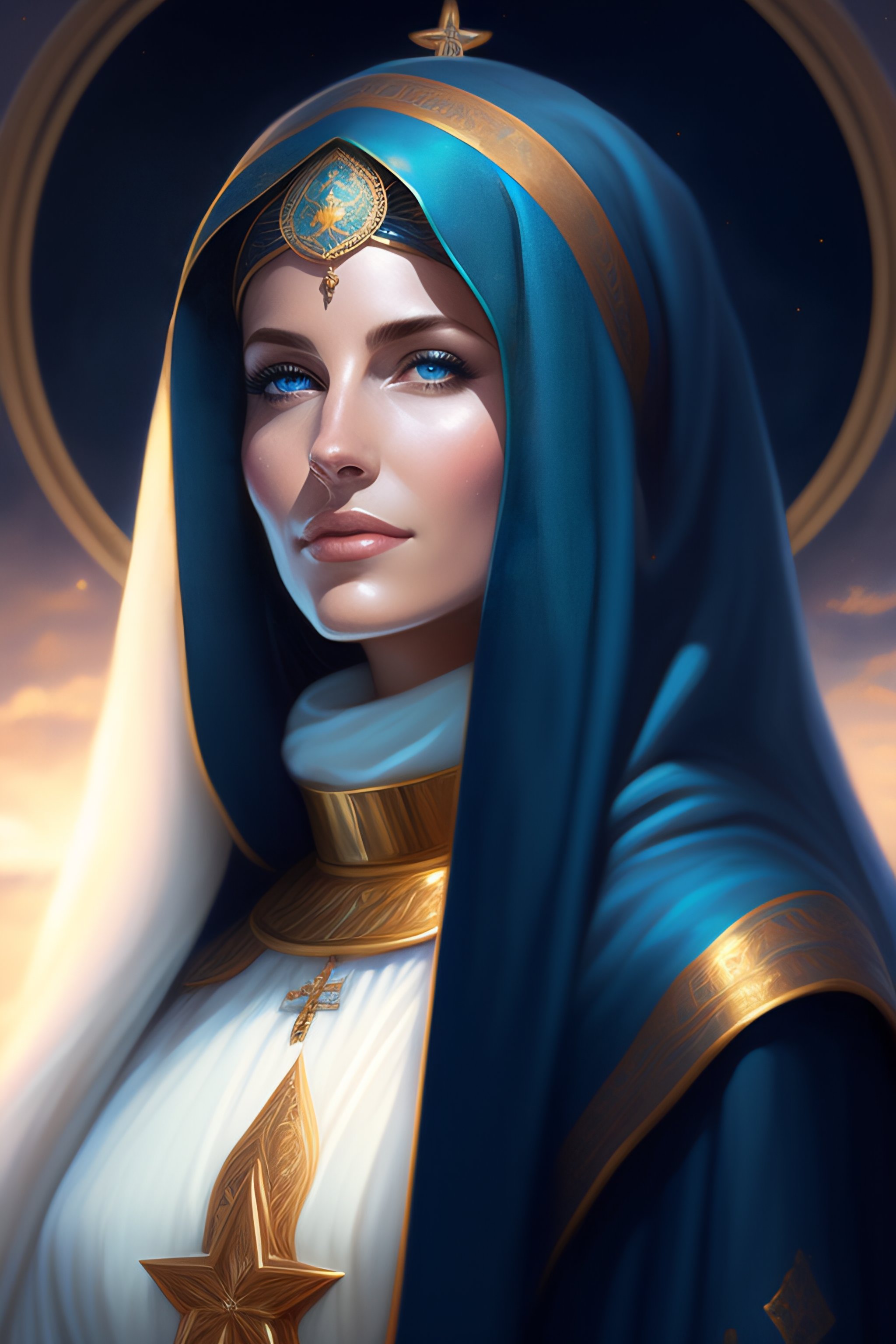 Lexica By jordan grimmer, virgin mary of graces with, blue cloak
