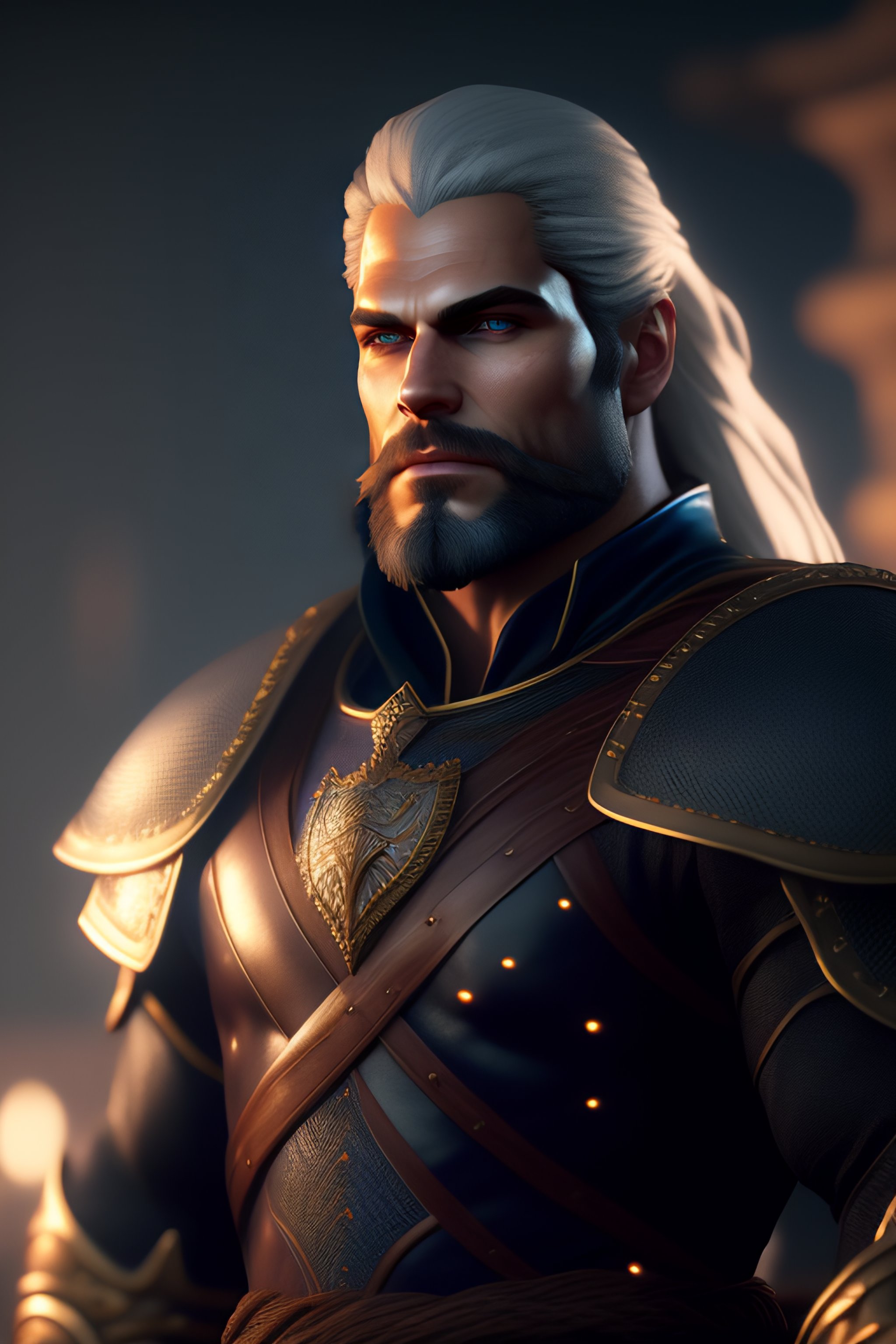 Lexica - Henry Cavill as Geralt of Rivia by Jim Lee, fantasy art by ...