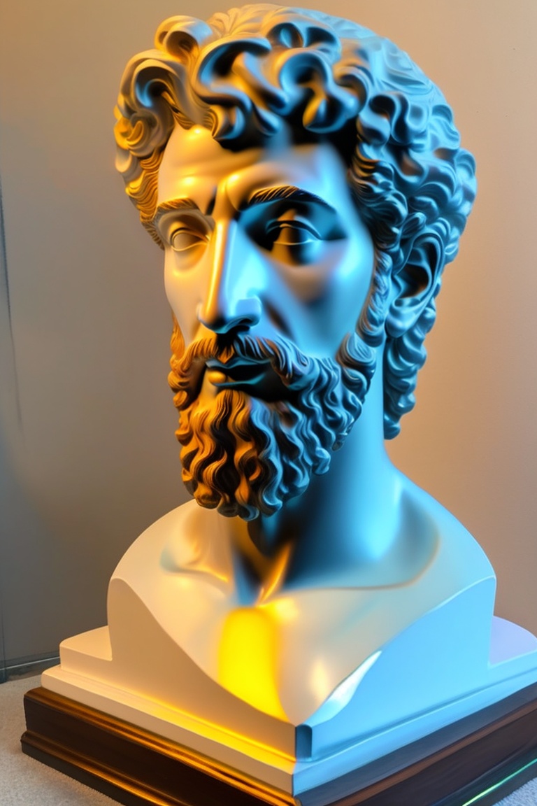 Lexica - Marcus Aurelius, hard lighting, hyperrealistic, photorealistic ...