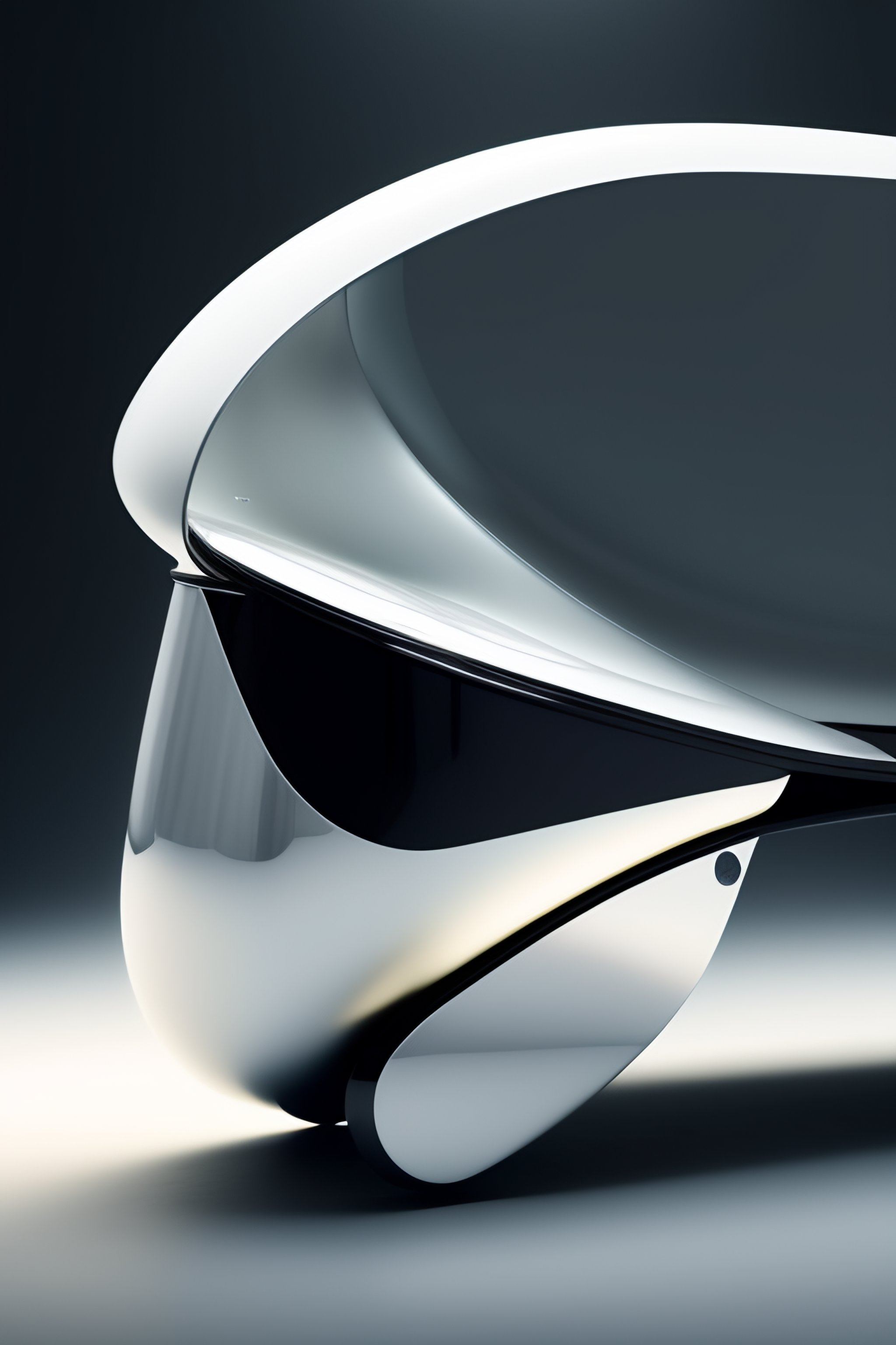 Lexica - ZAHA HADID DRINKS TROLLY WITH WHEELS AND FLAT TOP SKELETON