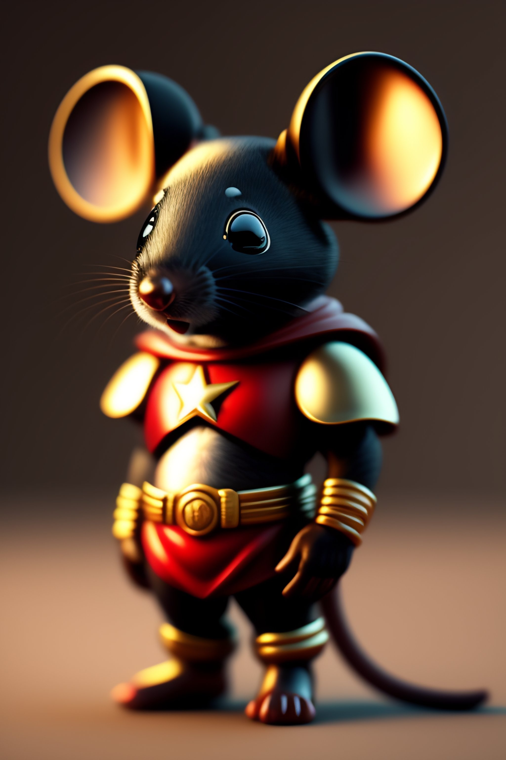 Lexica - Miki mouse super hero realistic
