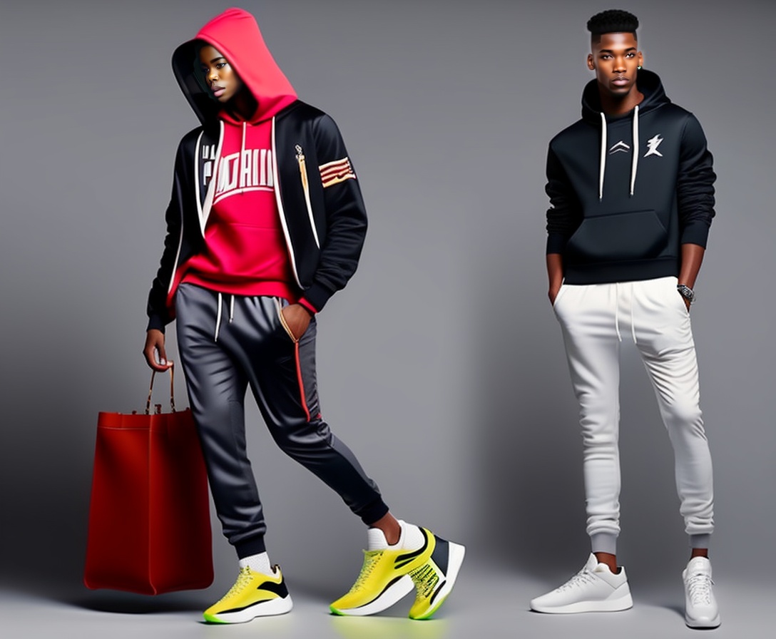 Lexica Pair hightop Jordans with jogger pants and a hoodie to create