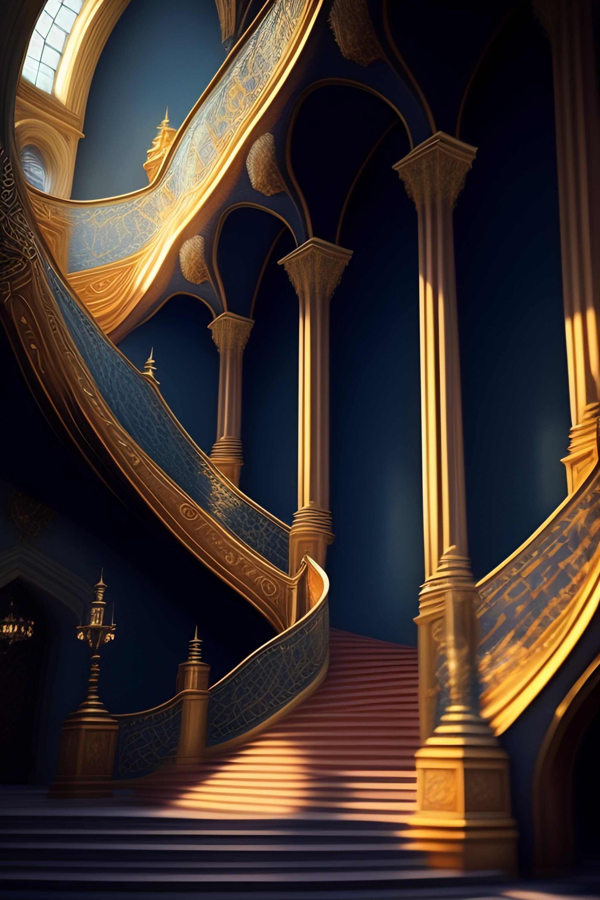 Lexica Hogwarts Grand Staircase