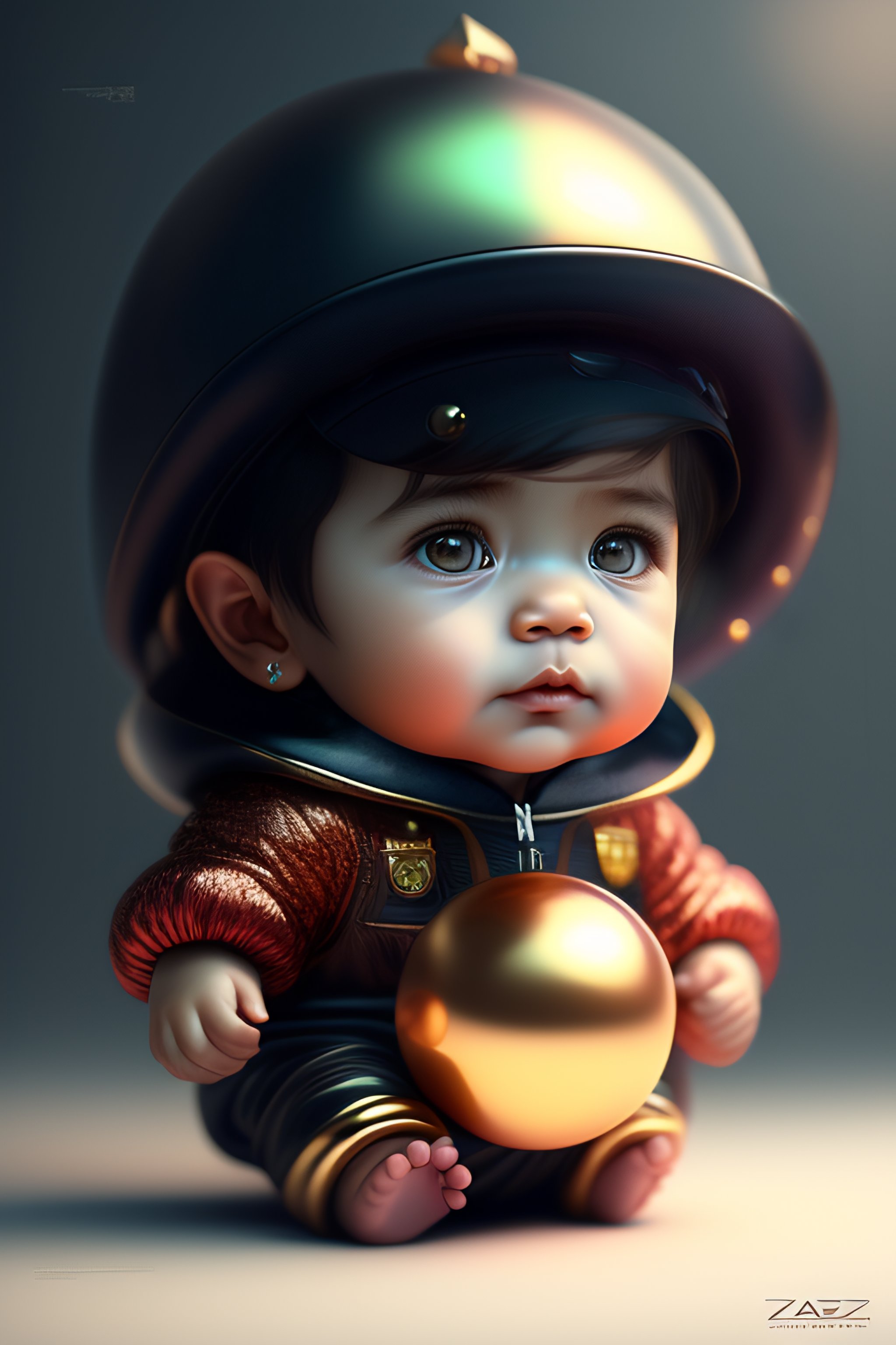 Lexica - Baby Ccbbraz, moonwalker, render, rembrandt, cgsociety ...