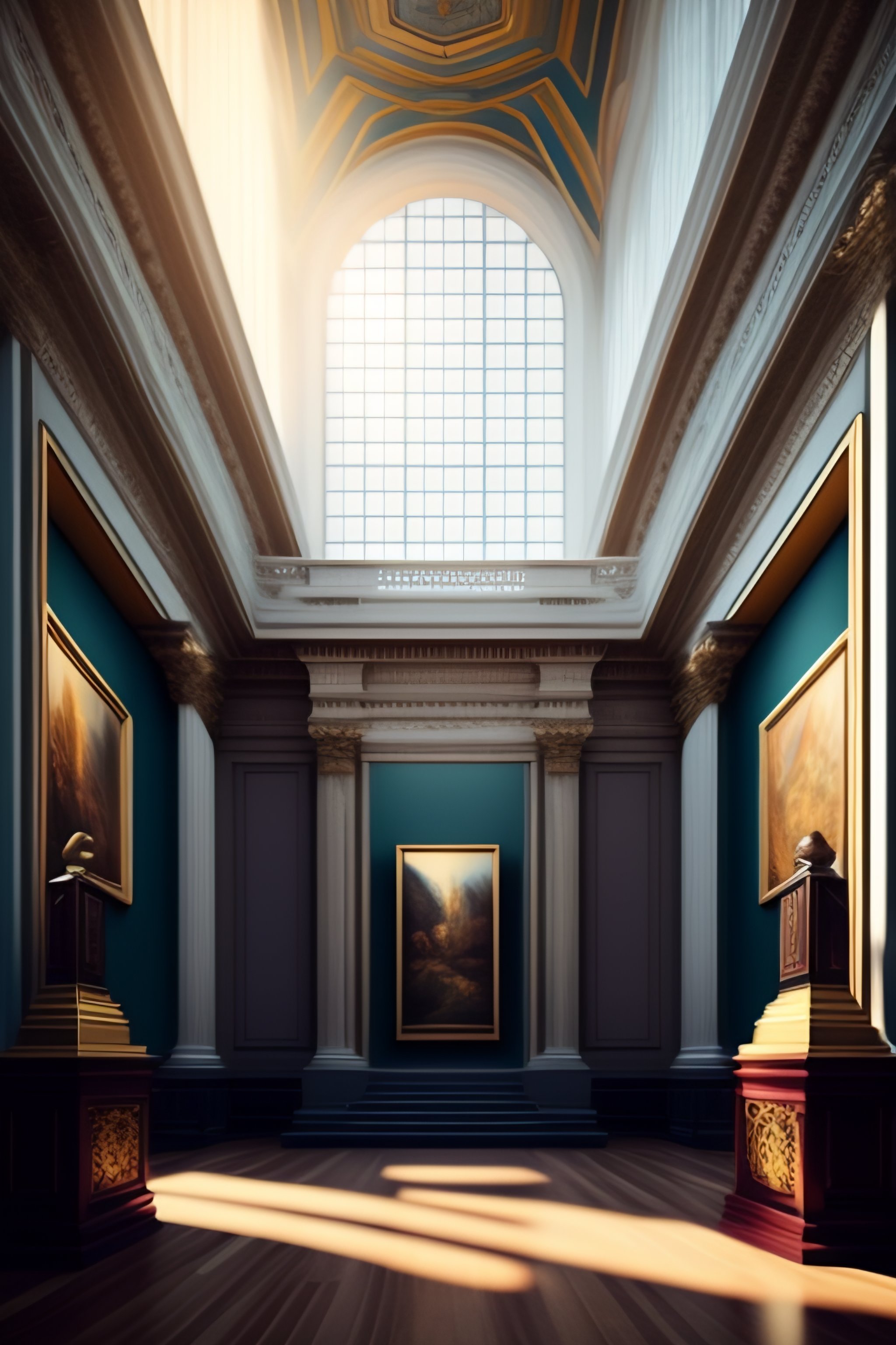 Lexica - Art museum interior