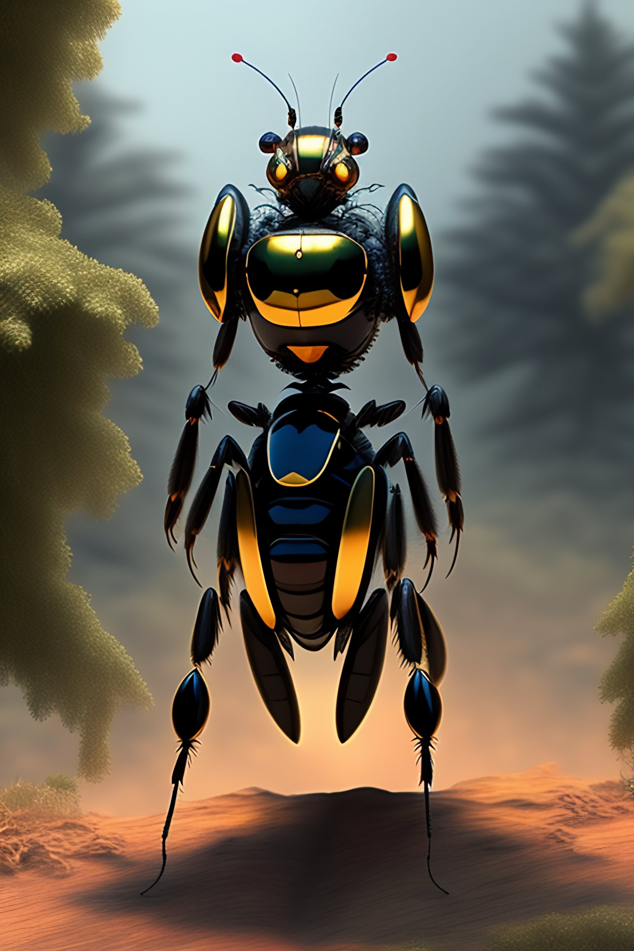 Lexica - An insect humanoid