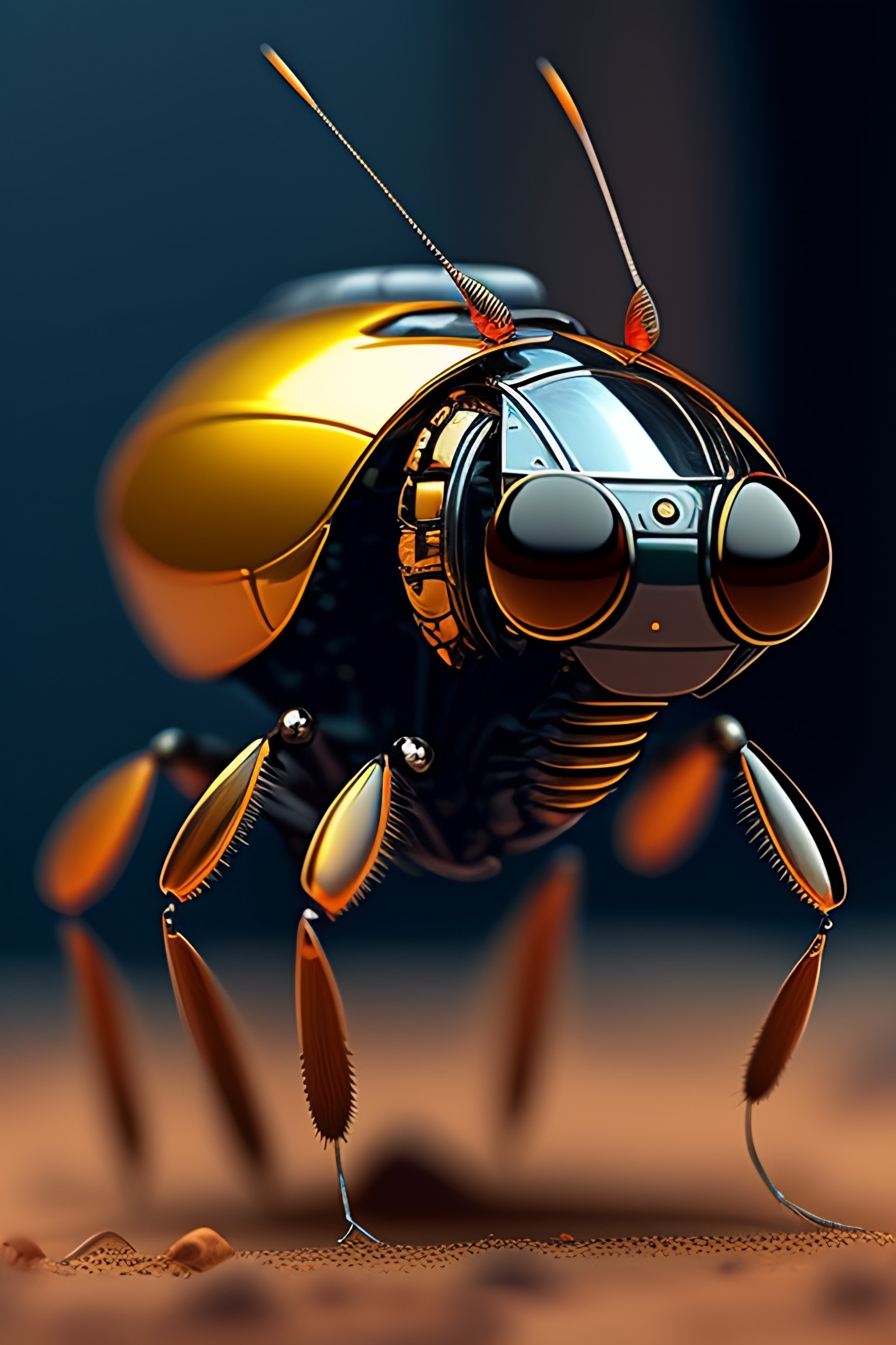 Lexica - ROBOT MOSCA, CON TORNILLOS Y MOTORES