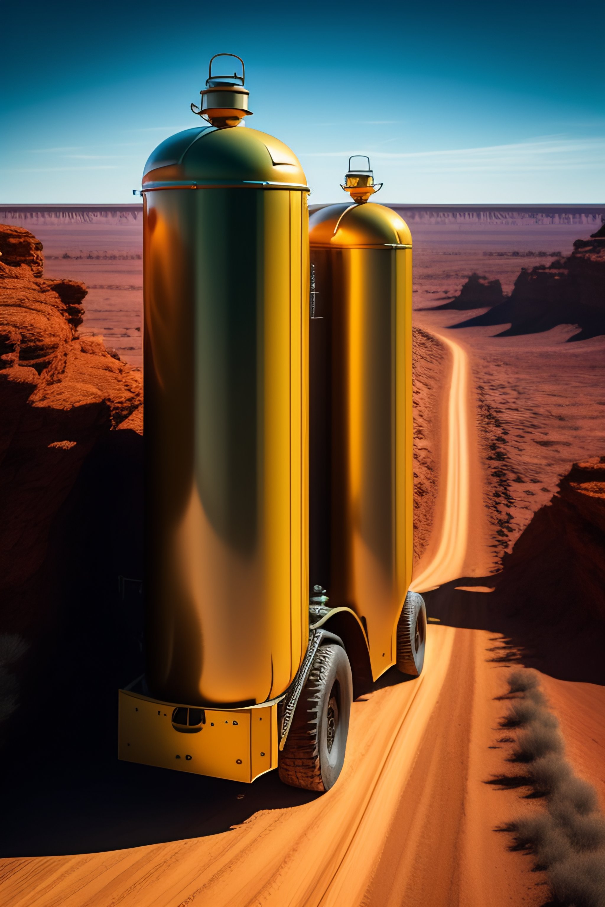 Lexica - Compressed Natural Gas, cylinder in vehicle
