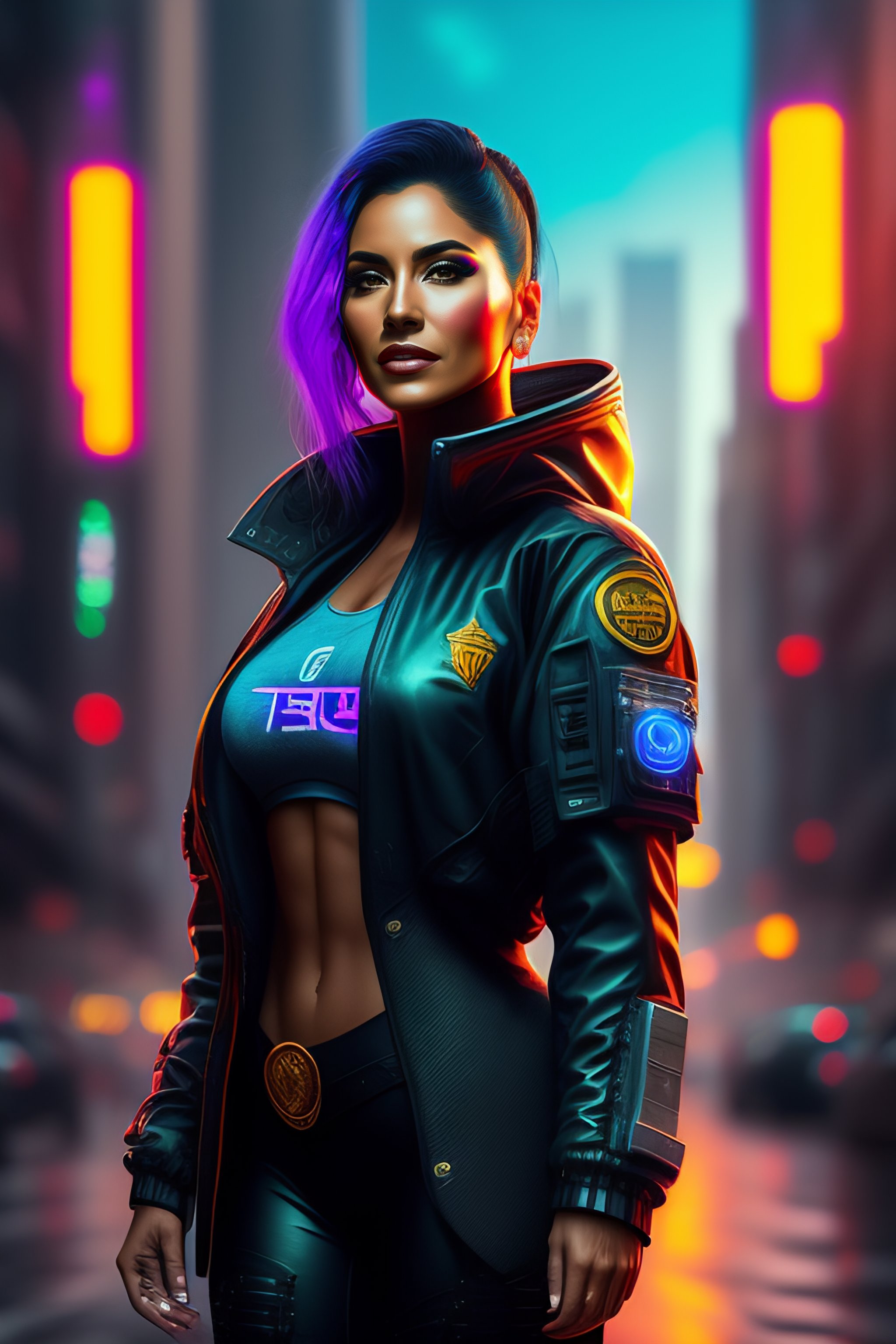 Lexica - Esperanza Gomez, cyberpunk