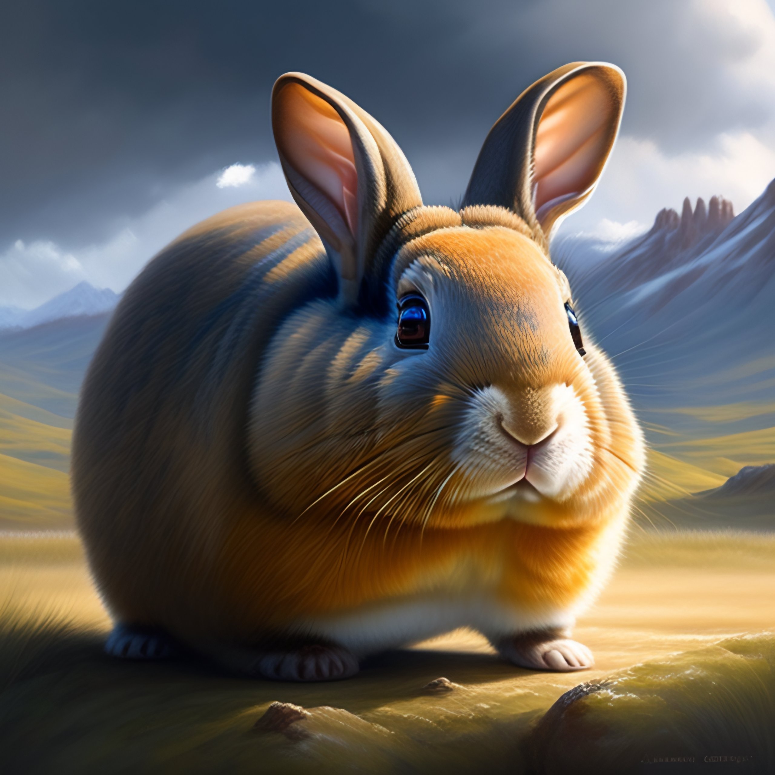 Lexica - Realistic painting of a tardigrade rabbit, by james gurney ...