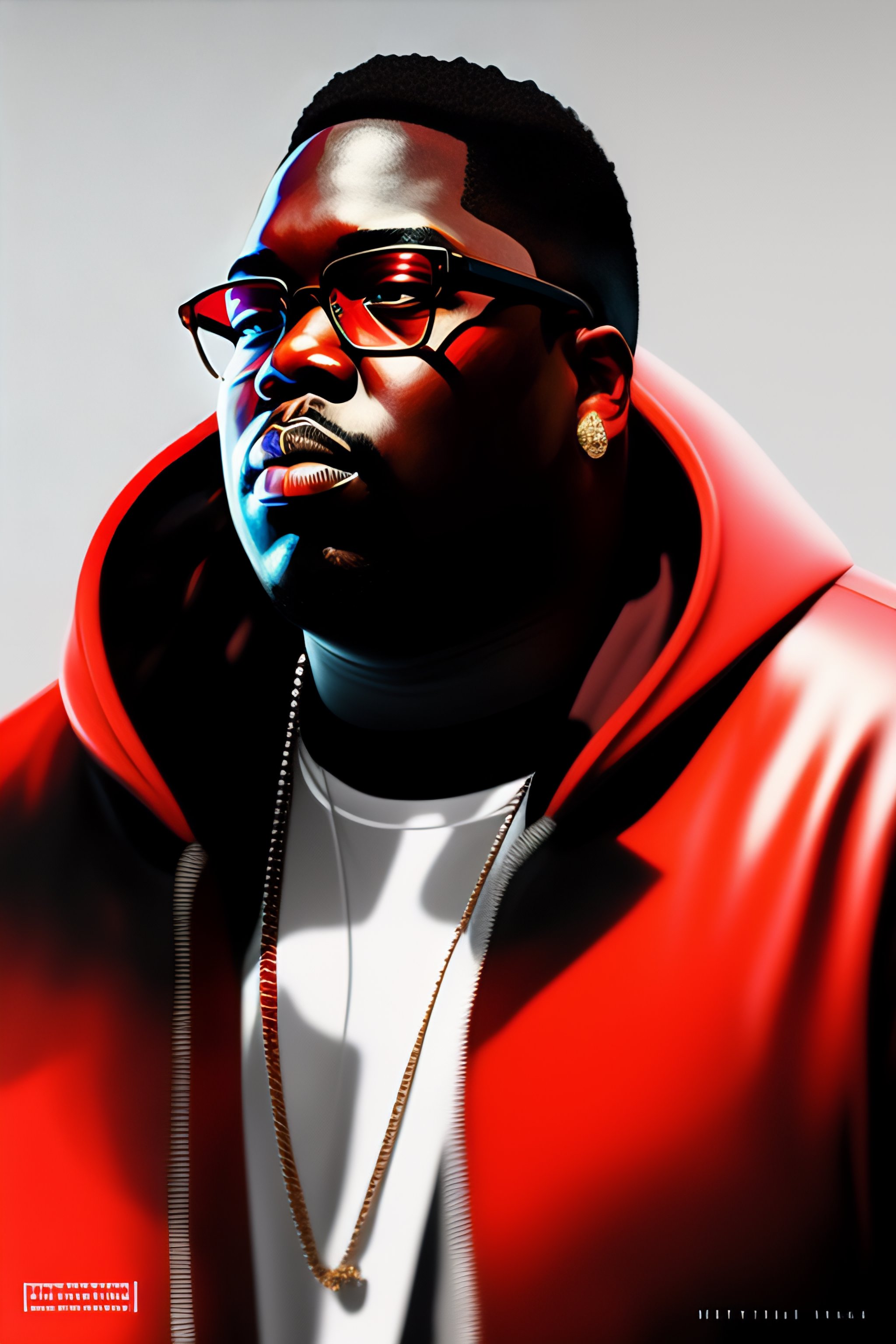 Lexica - Highly detailed portrait of notorious b.i.g. , by Dustin ...