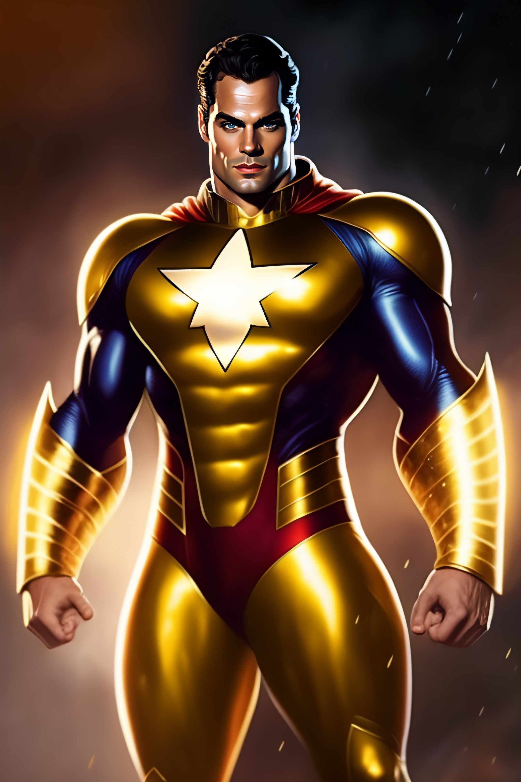 Henry Cavill as MCU's Hyperion fanart by ItsmeQ3 on DeviantArt