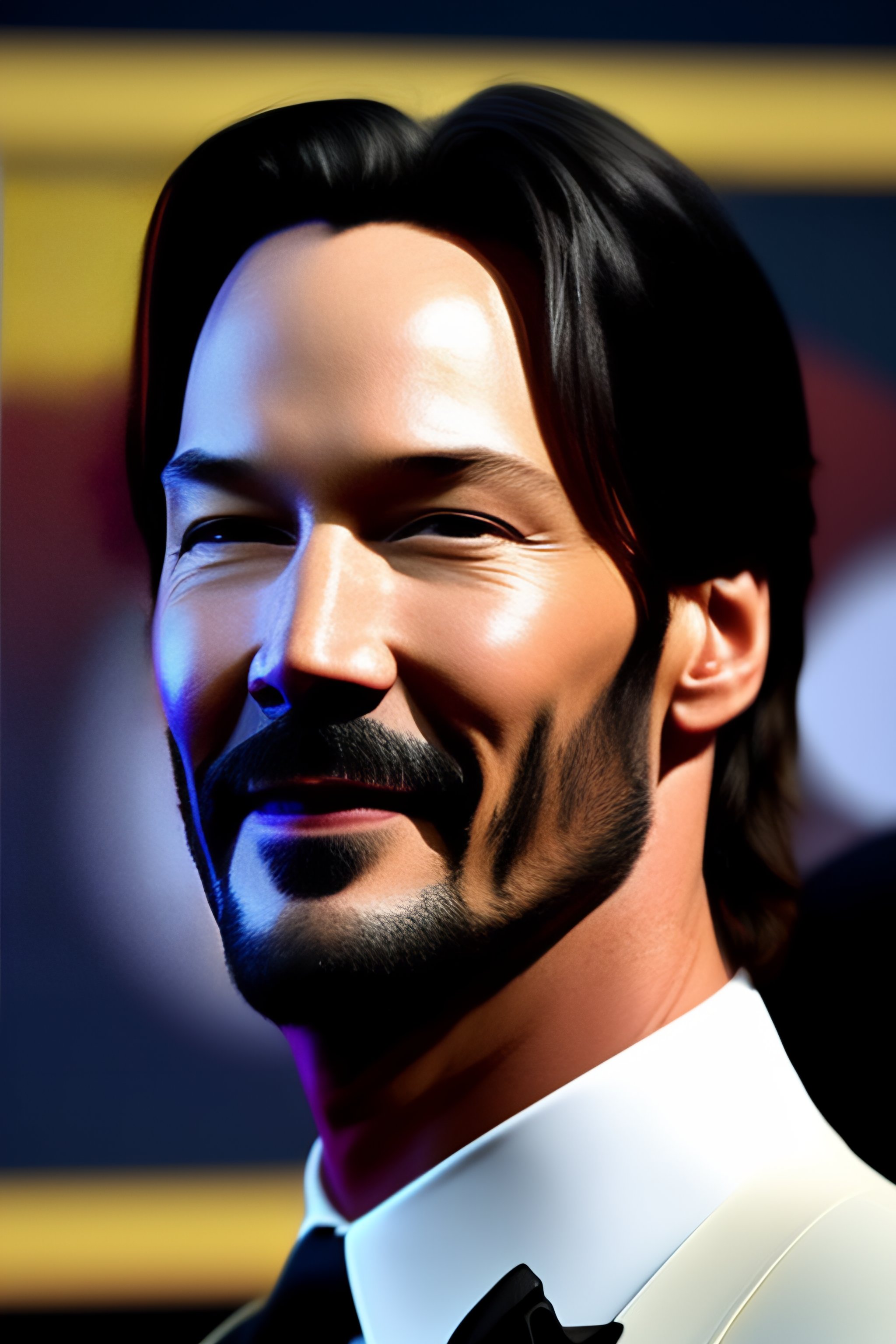 Lexica - Keanu Charles Reeves, photo, detailed, cinematic,