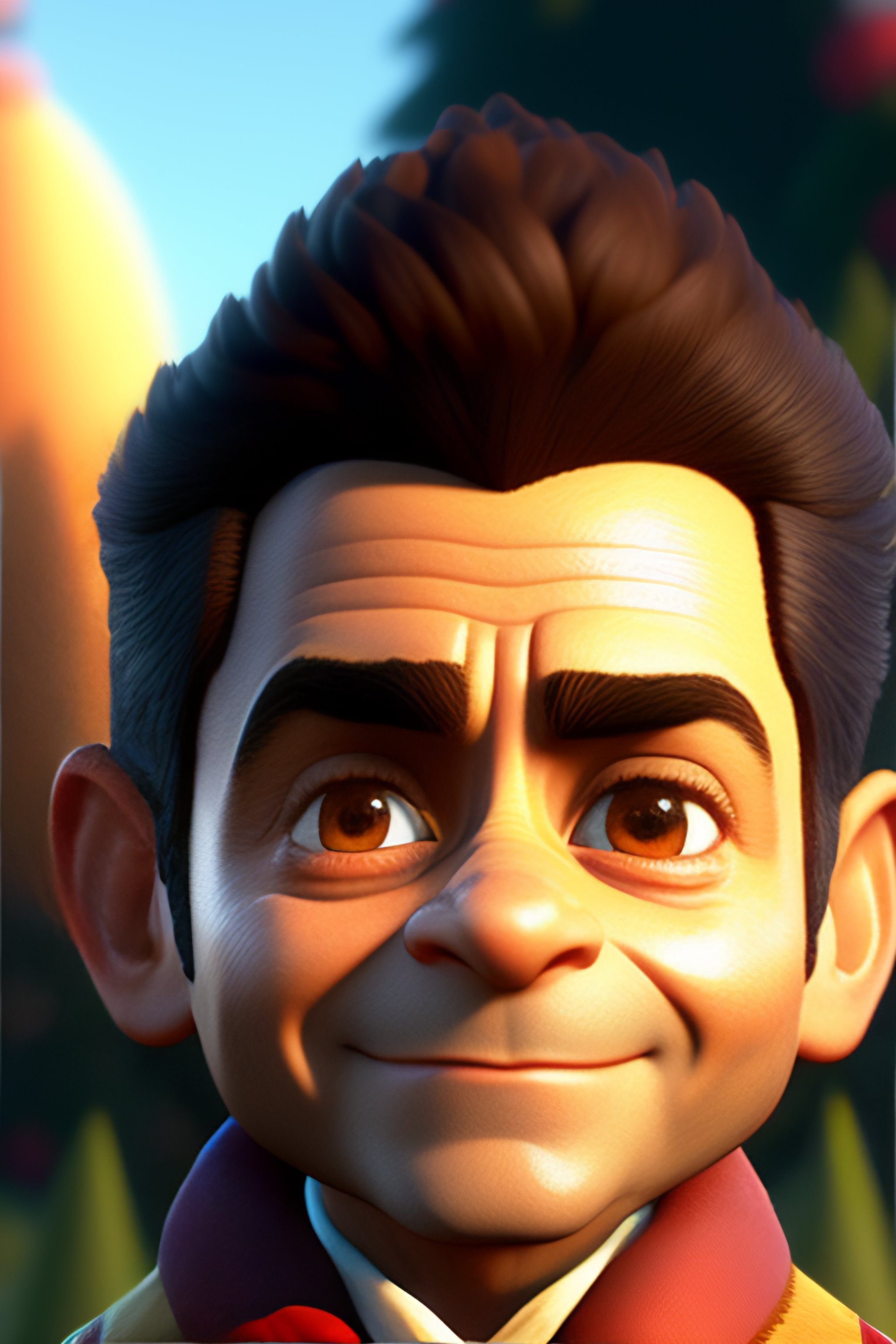 Lexica - Forest dwarf nicolas sarkozy cute as a pixar disney character ...