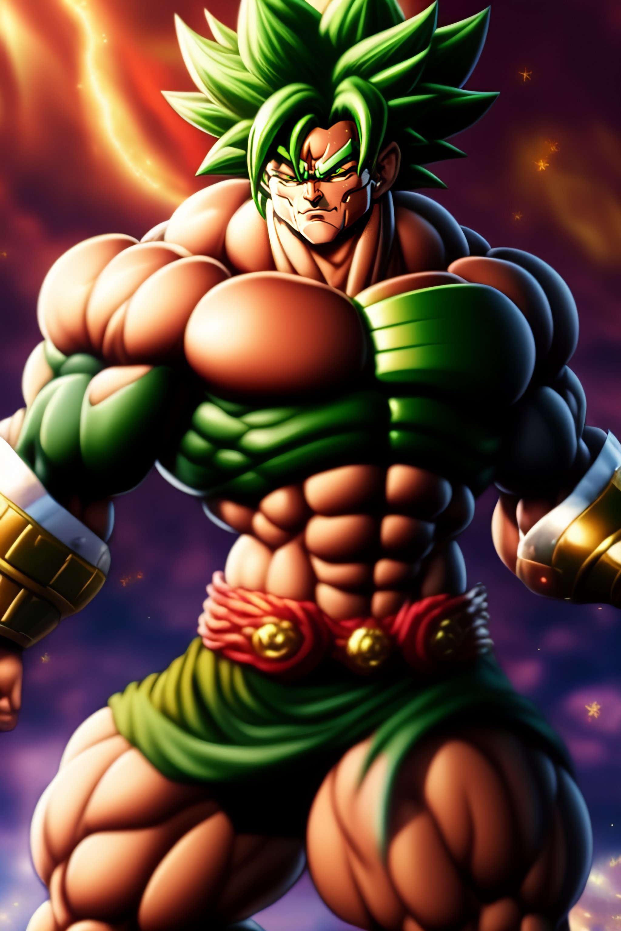 Lexica - Broly, dressed lika ballarina