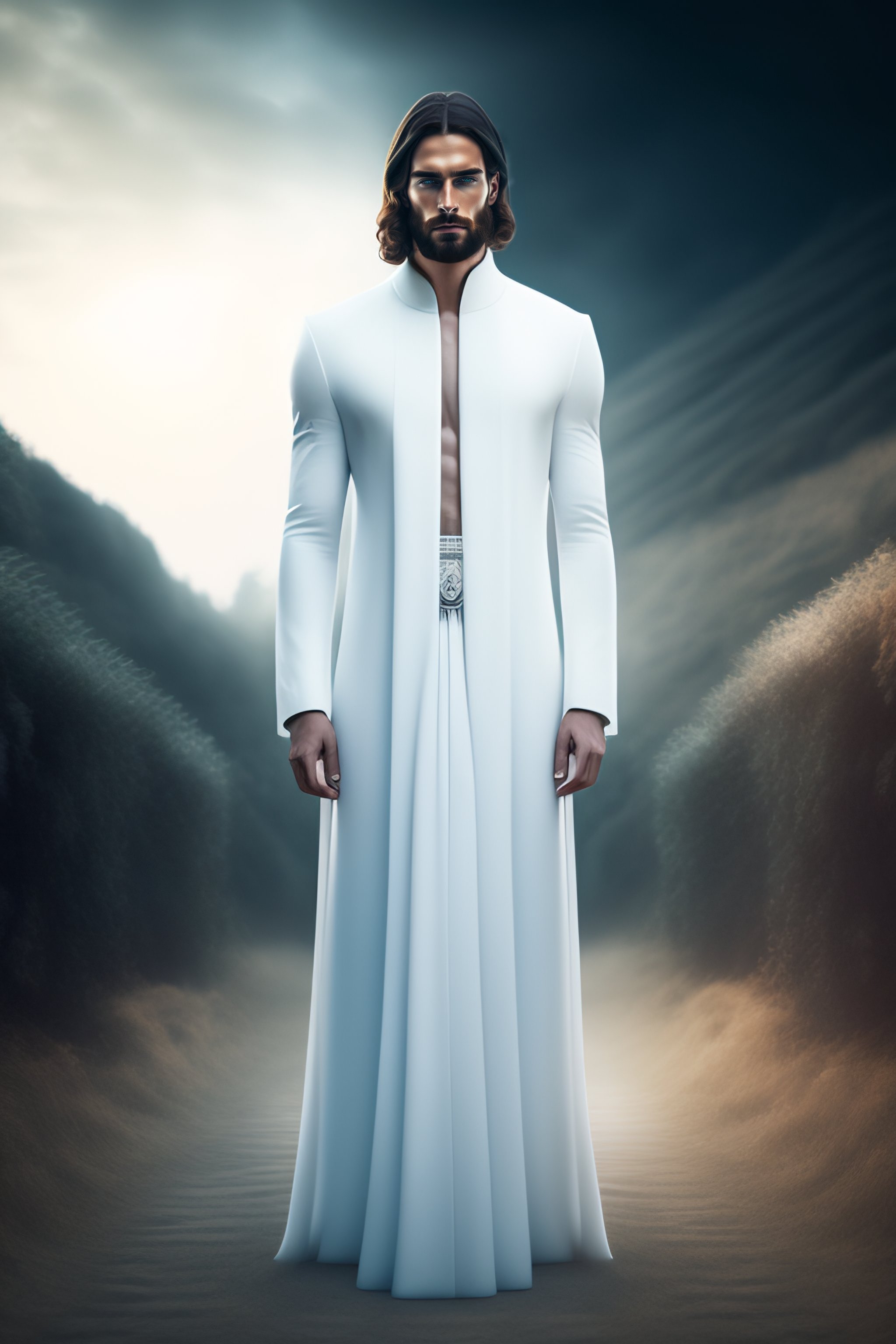 Lexica - Jesus Christ, realistic photography, dressed, man, suffering ...