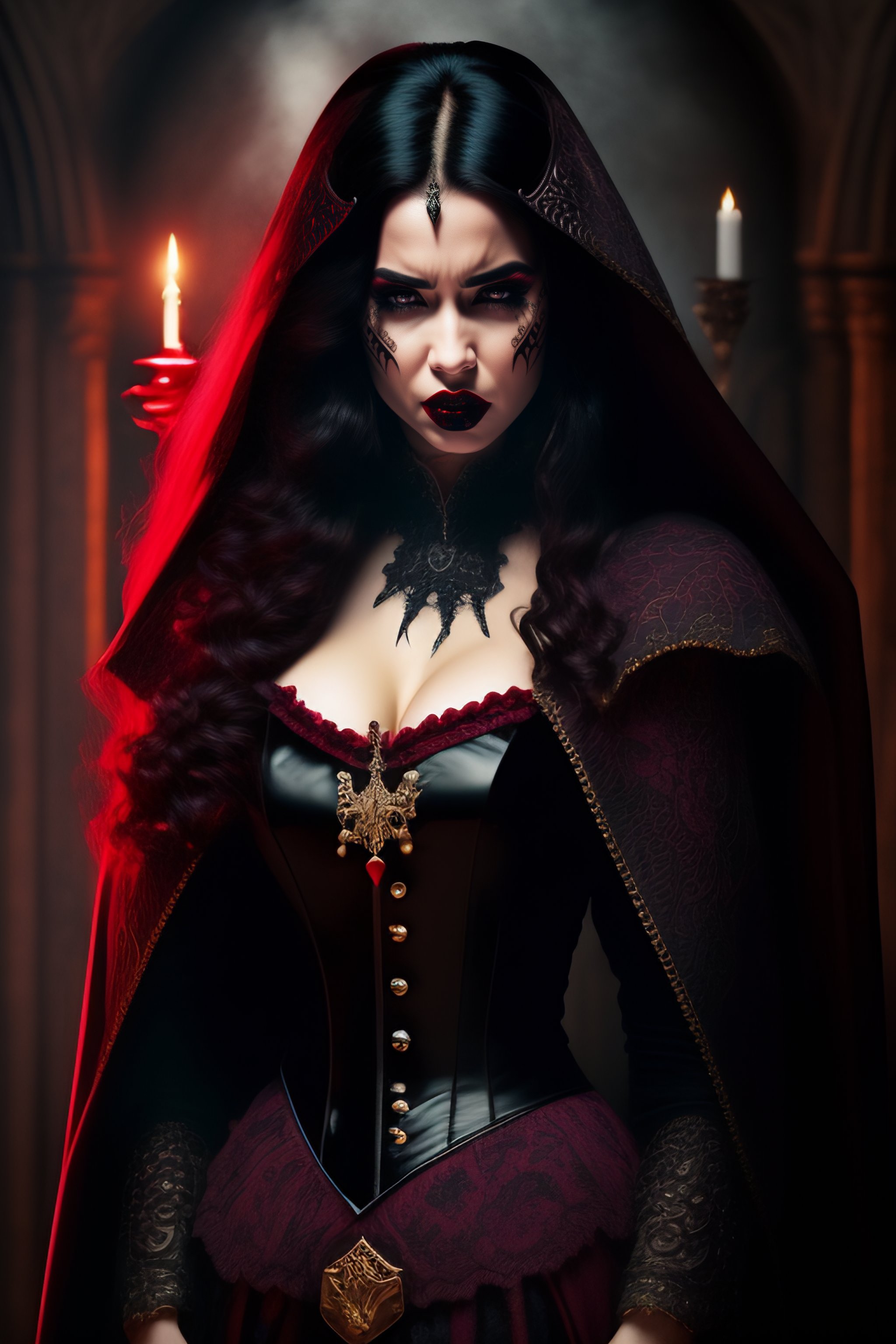 Lexica - Gothic vampire crying