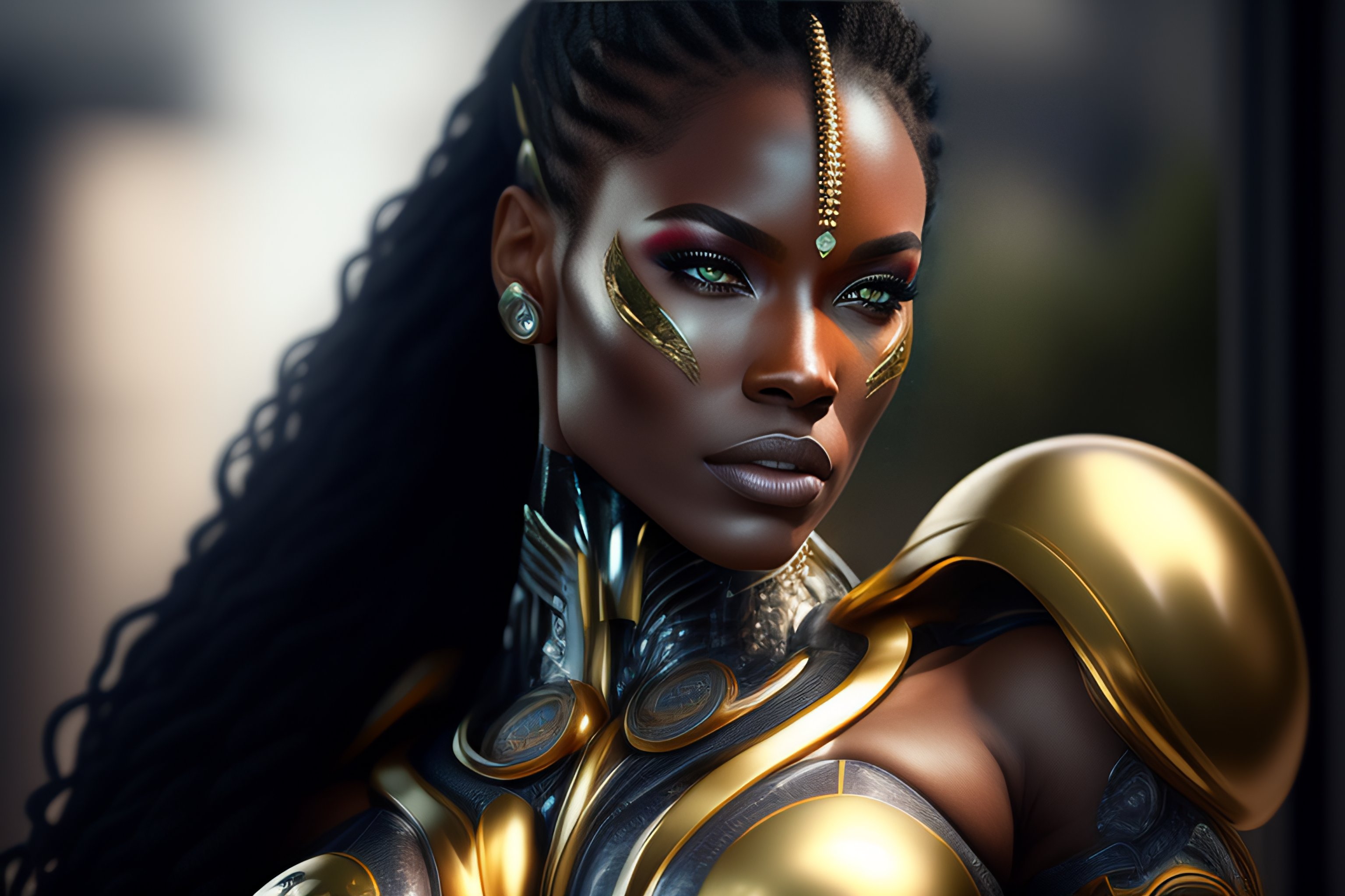 Lexica - Cyborg, render, hdr, hyperrealistic, stunning art, masterpiece ...