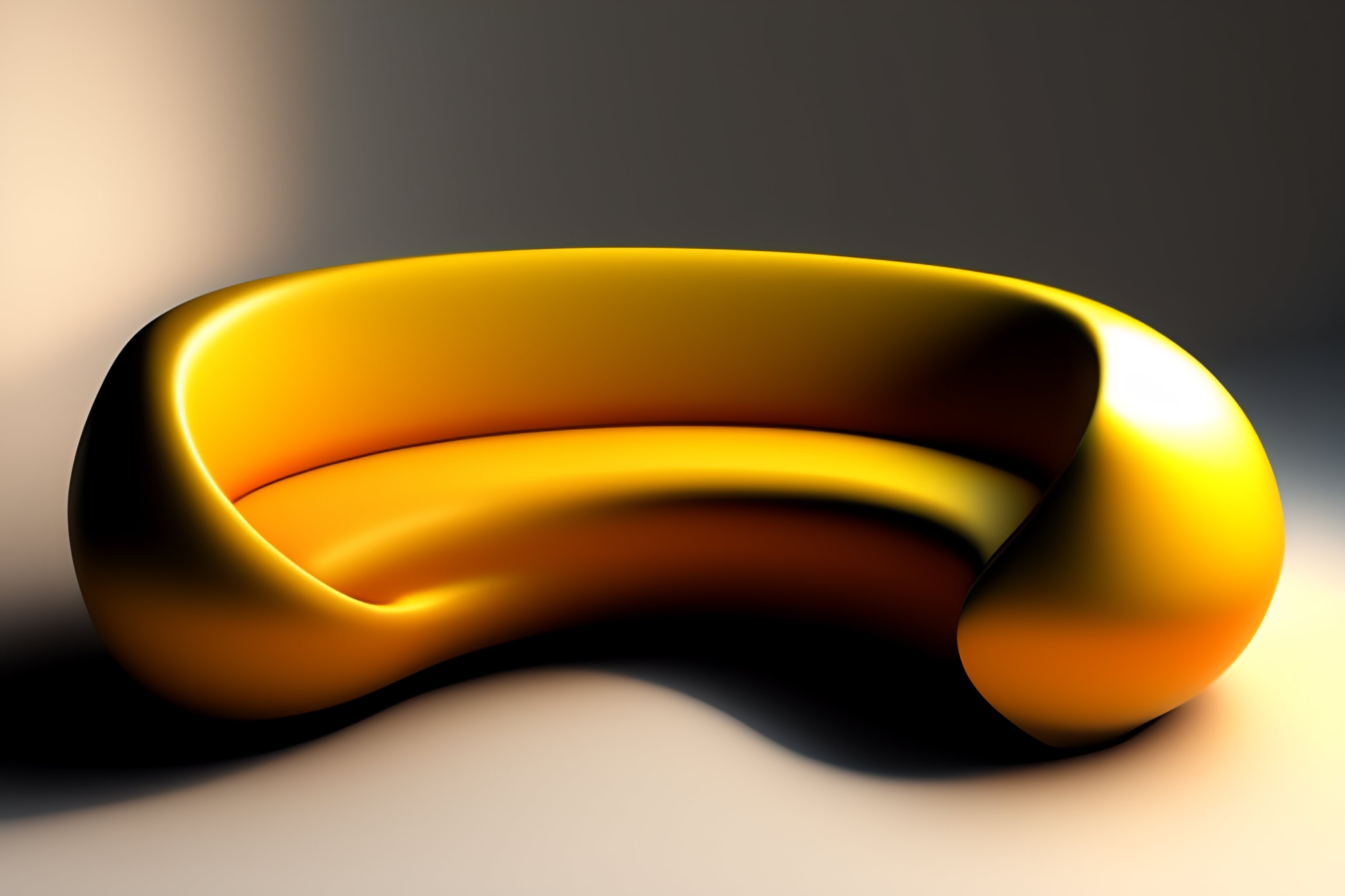 Lexica - Curved sofa designed in solidworks