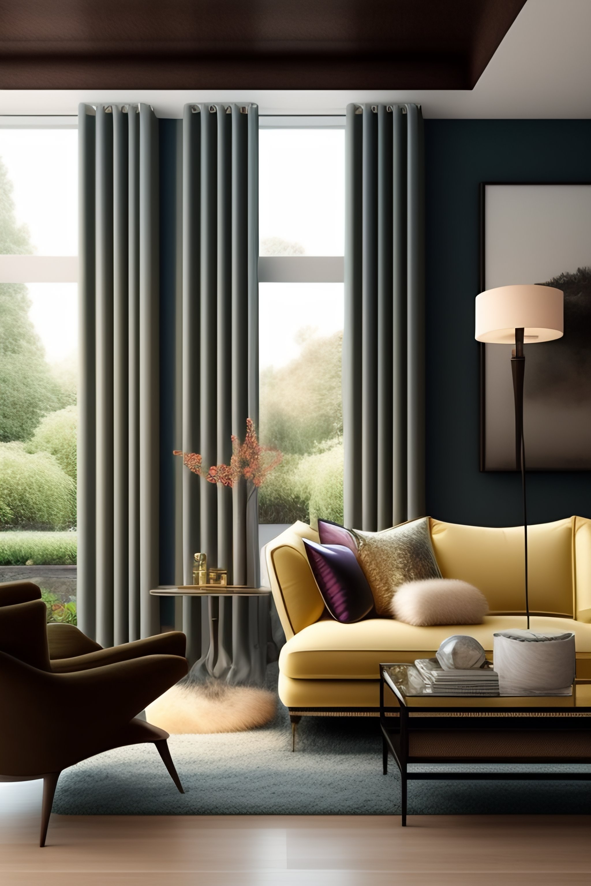 Lexica - Living room design by monet