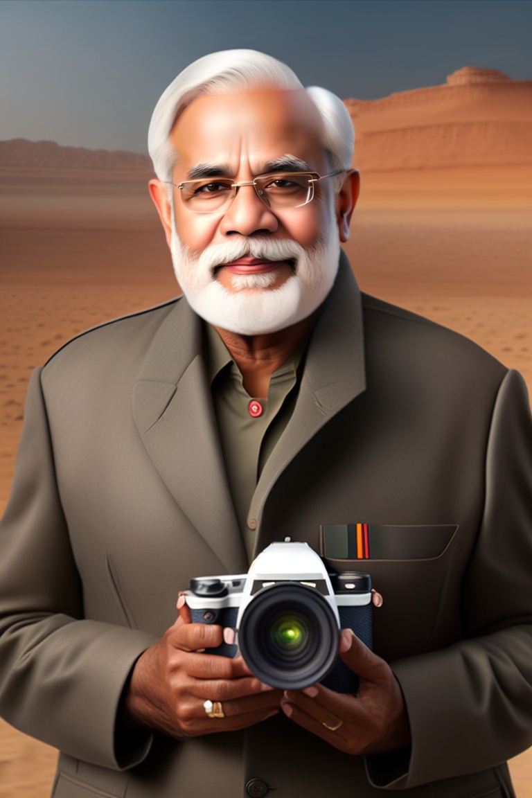 Lexica - Photographer narendra modi,realistic