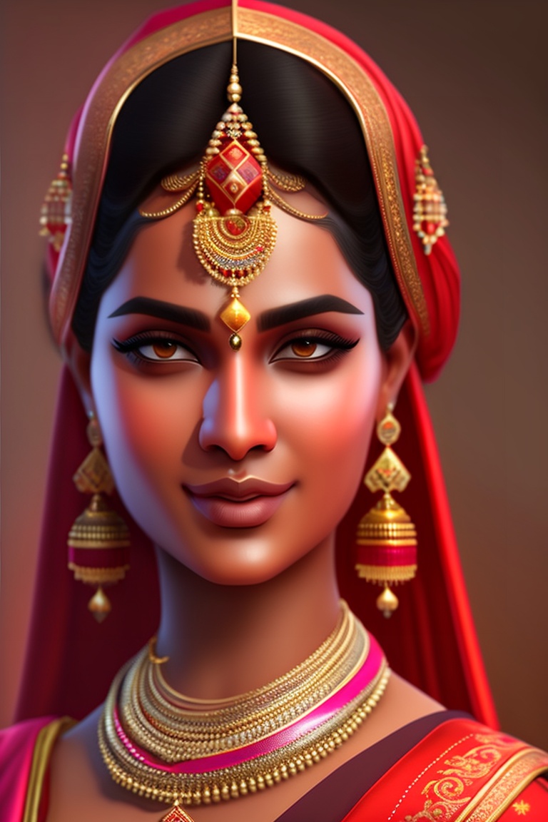 Lexica - Generate a realistic humanoid mata sheronwali with four hand ...
