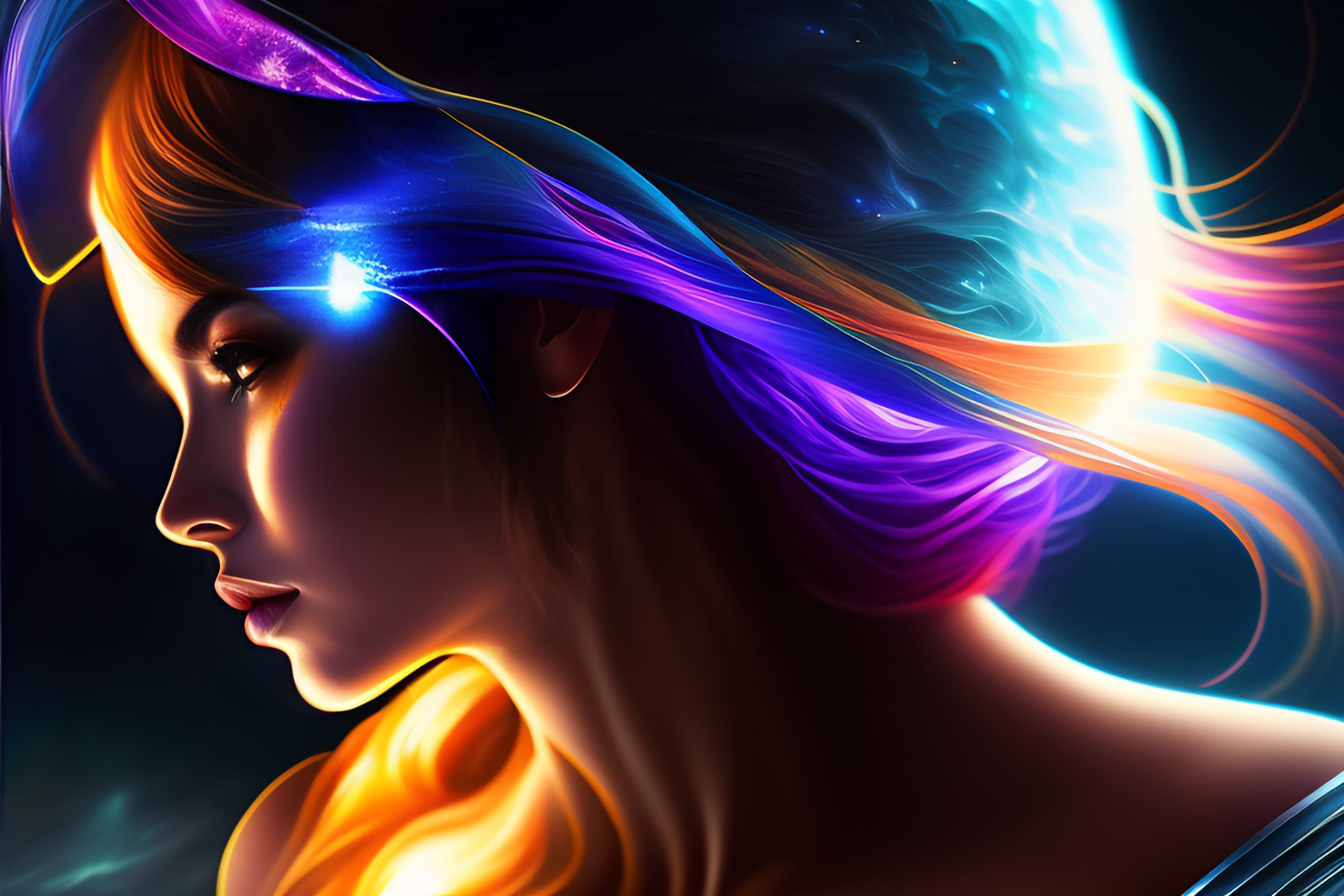 Lexica - Hero fight Digital painting Ultra detailed Futuristic psychic ...