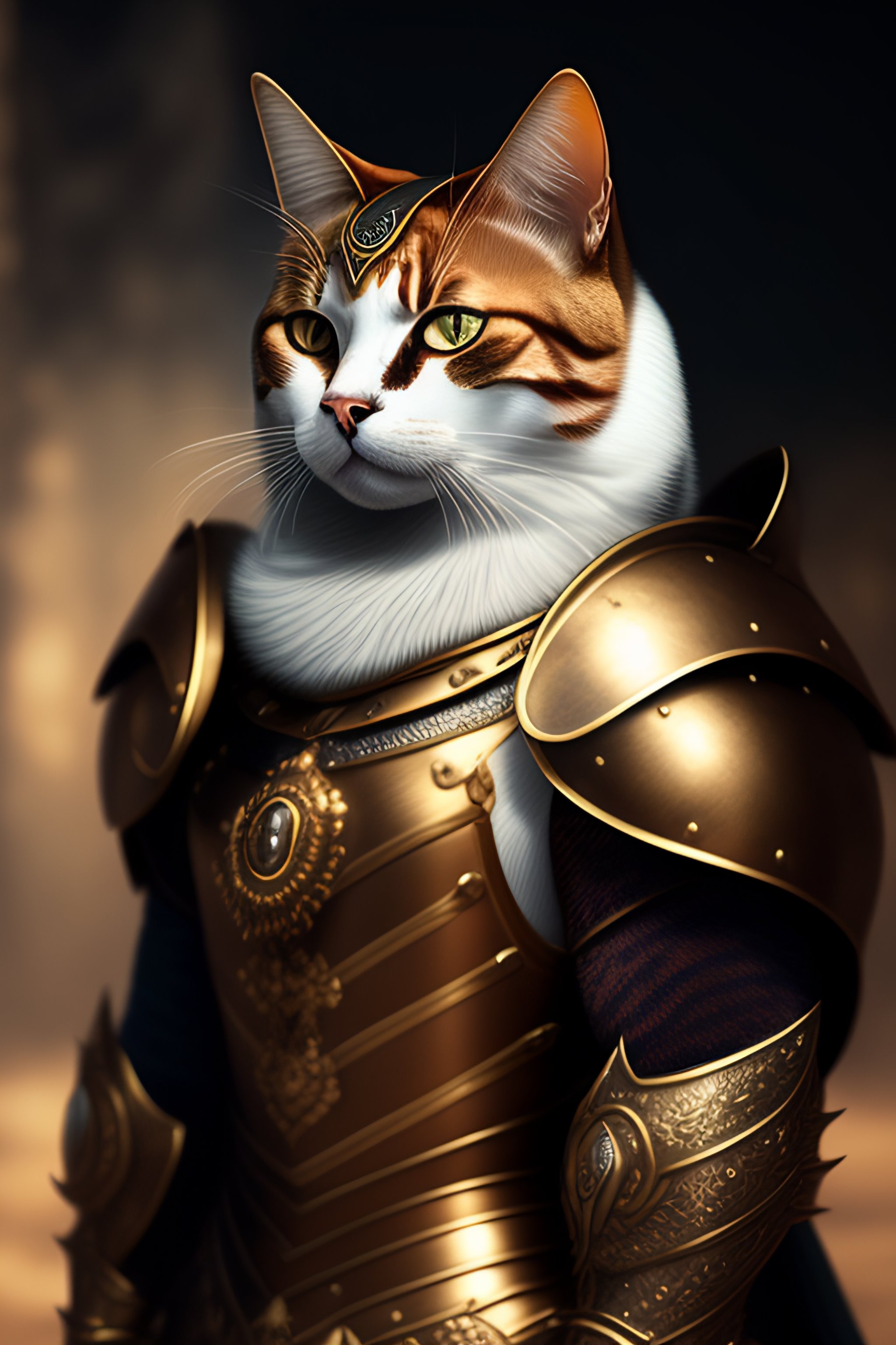 Lexica - Cat with an armor