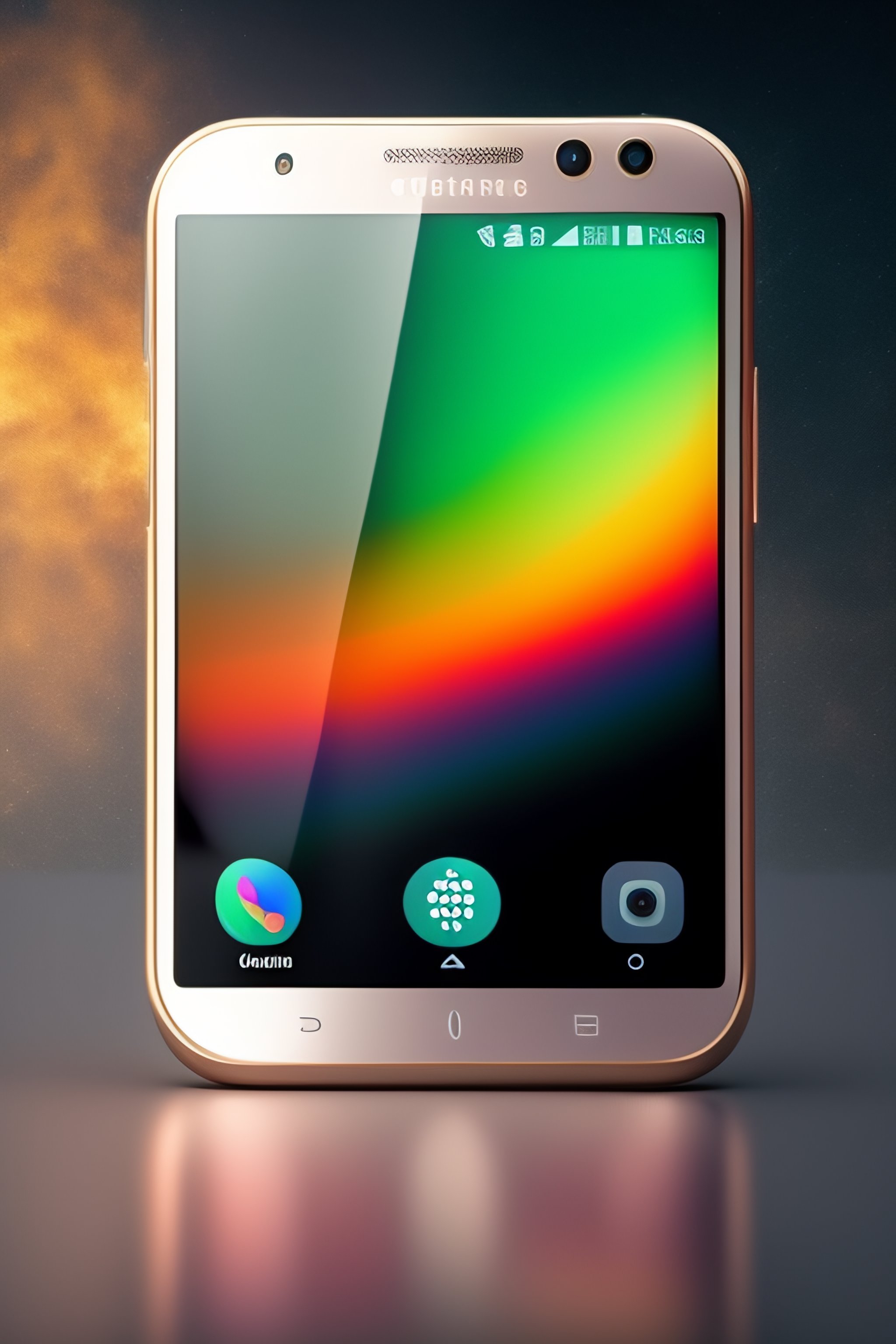 Lexica - Phone from titanium without frames