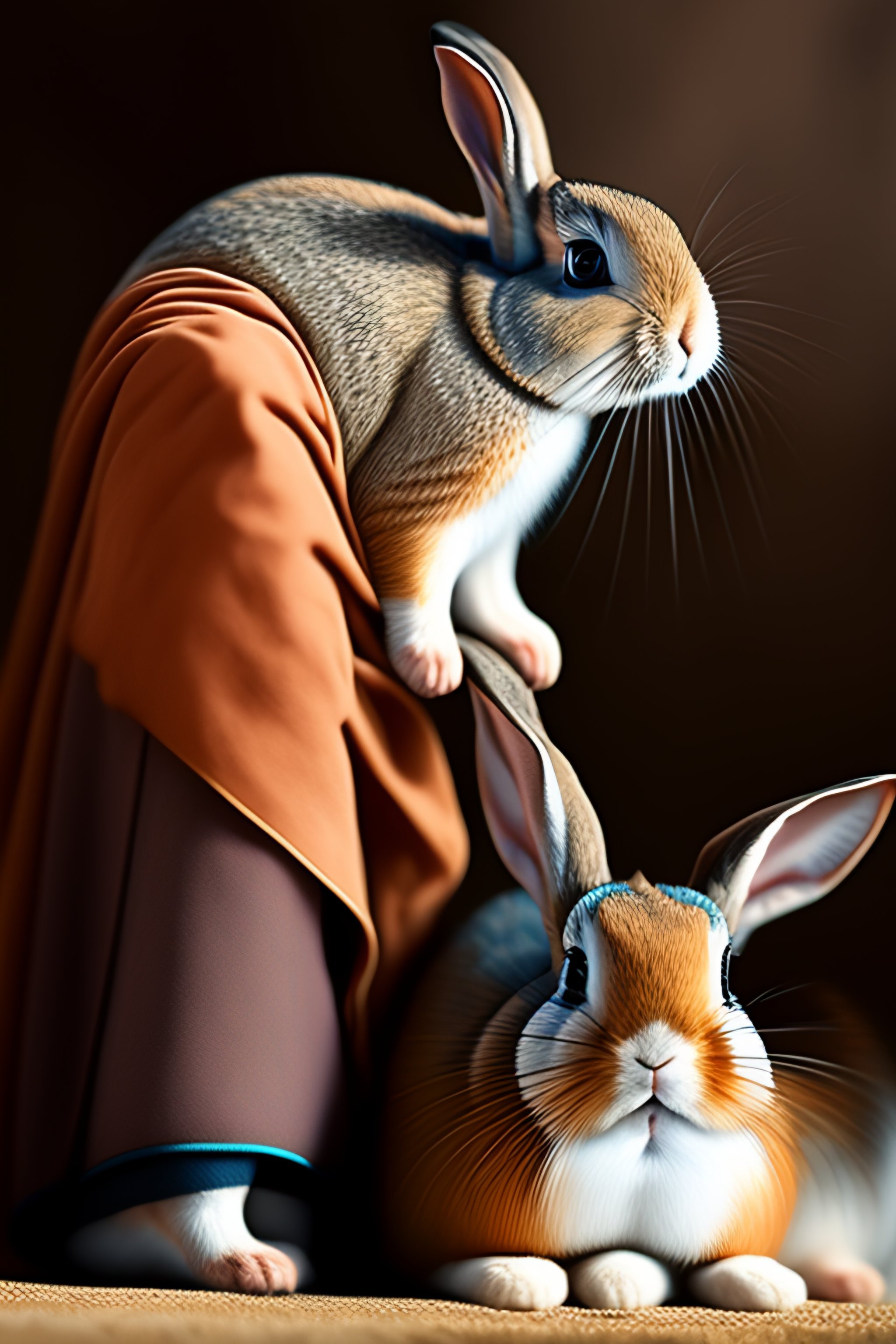 Lexica - Iranian Mulla and rabbit