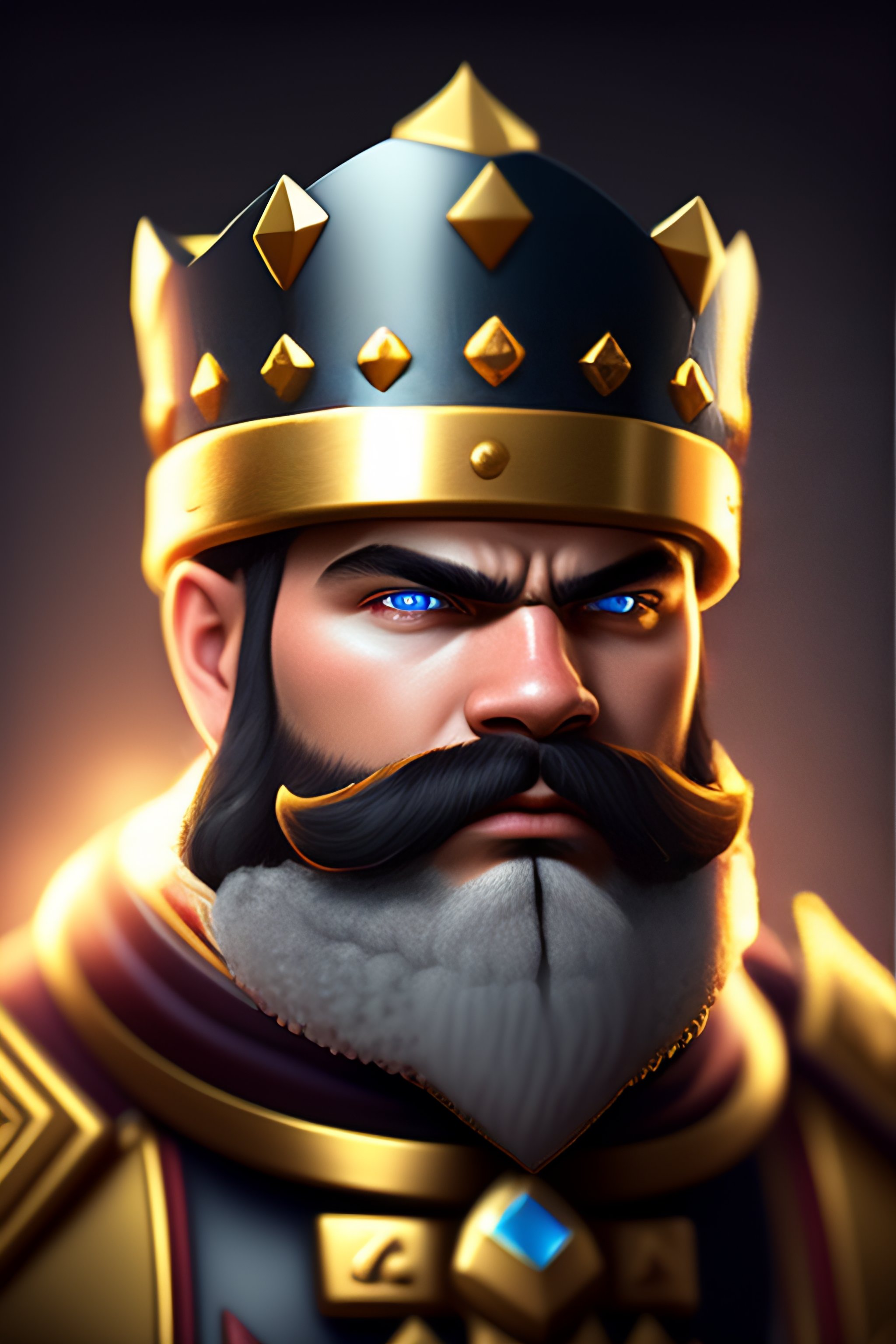 Lexica - Portrait of clash royale