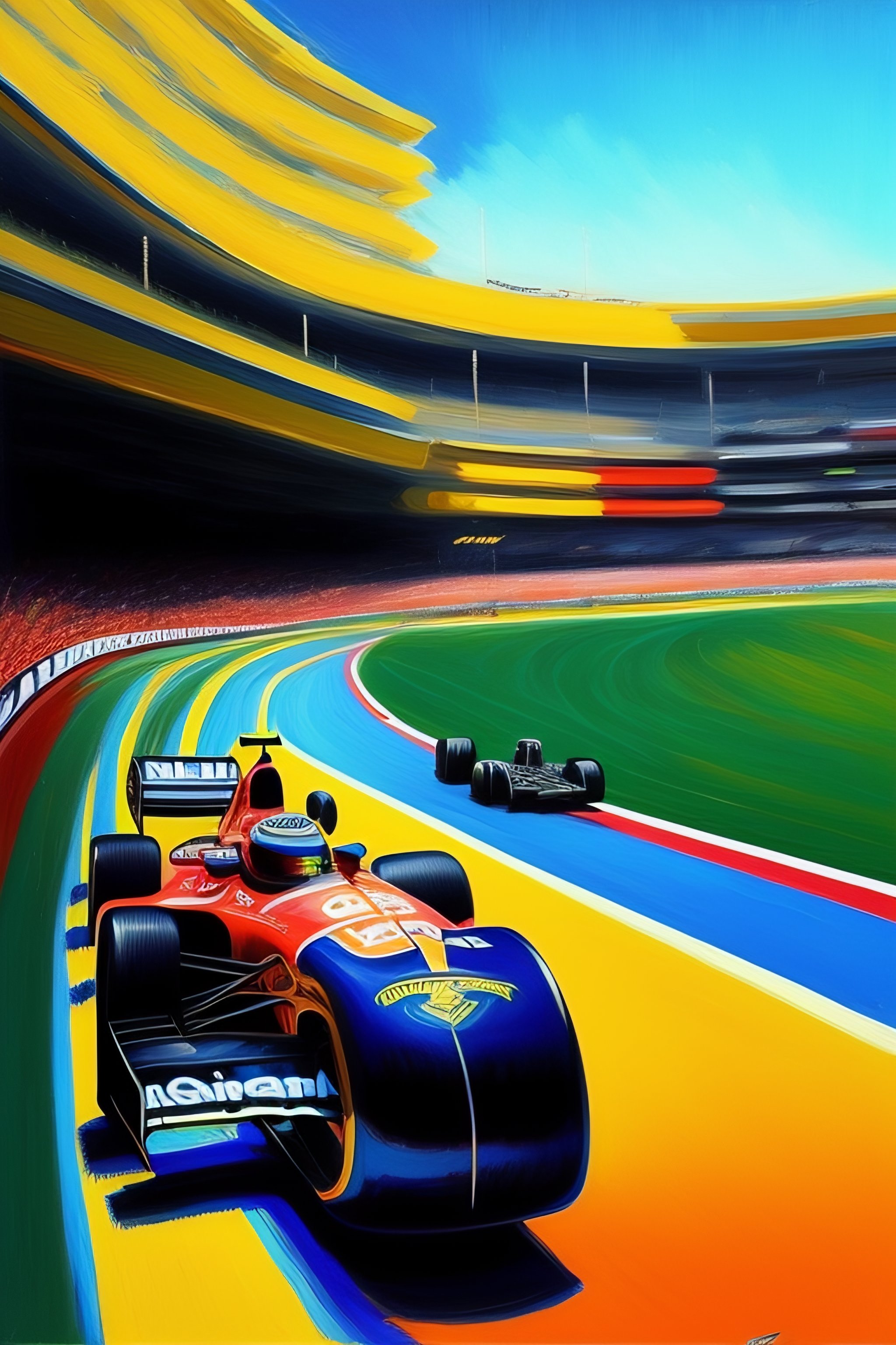 Lexica Ayrton Senna Win G Monaco F By Van Gogh