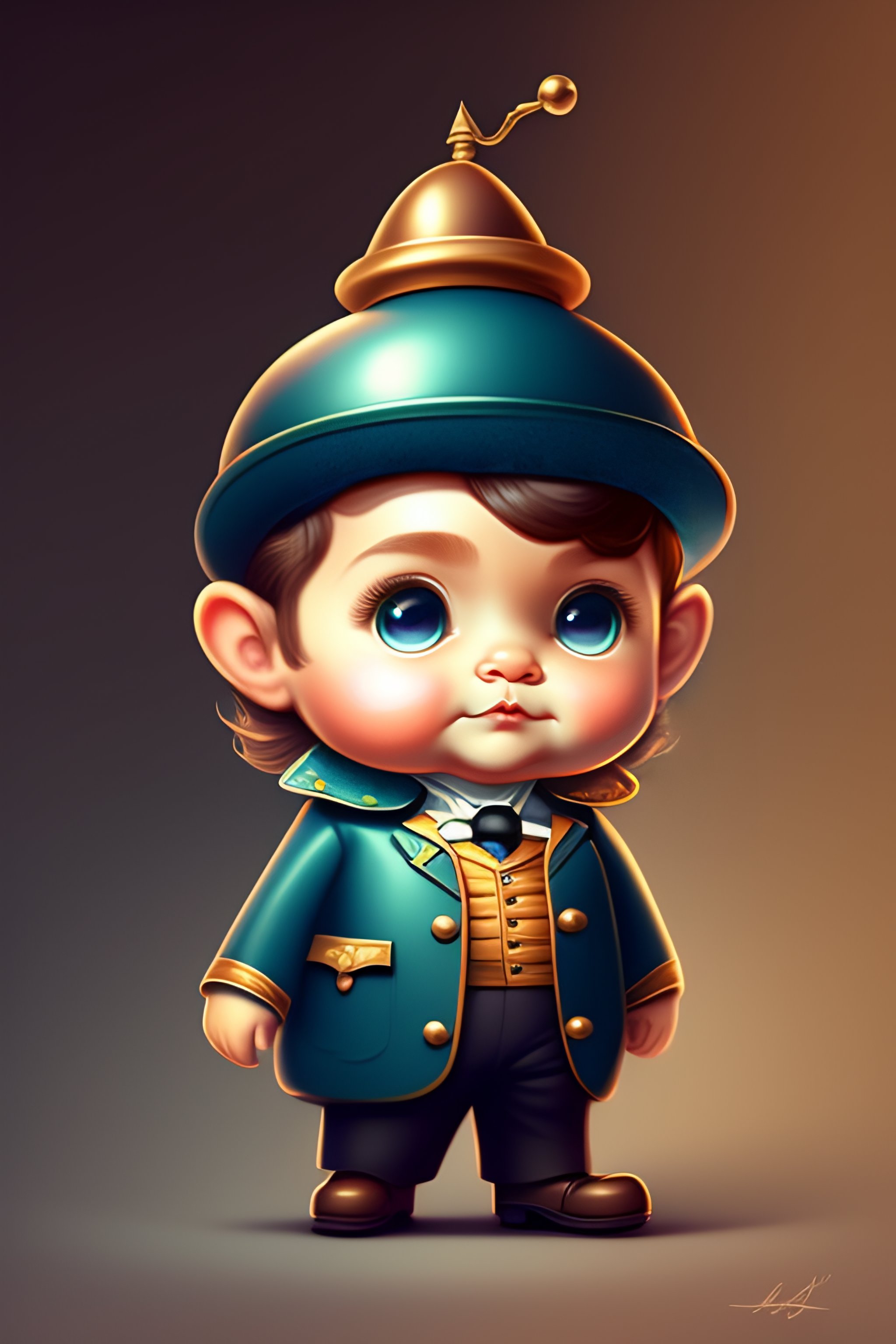 Lexica Cute And Adorable Cartoon Baby Abraham Lincoln Fantasy