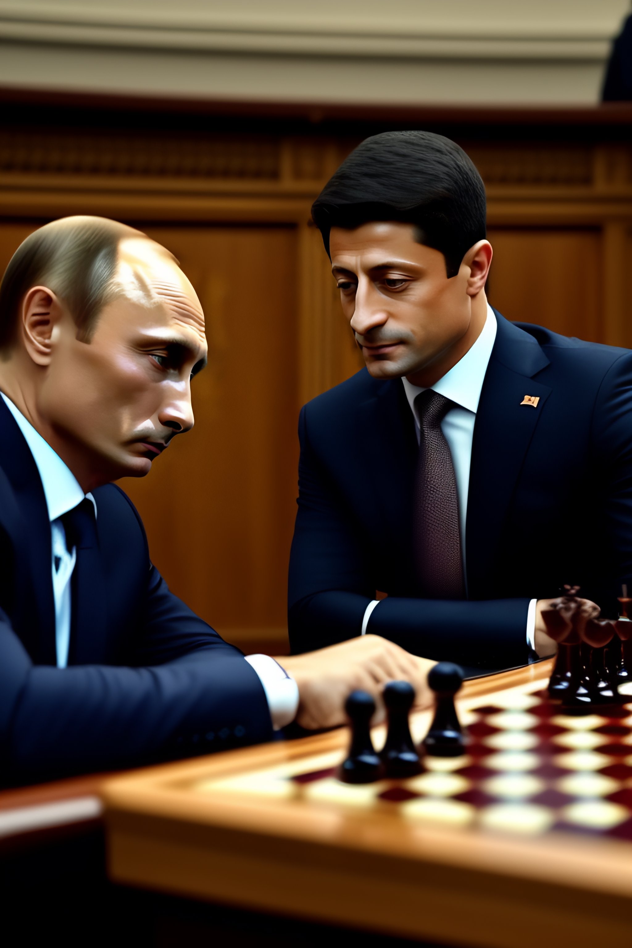 Putin, paranoia and chess