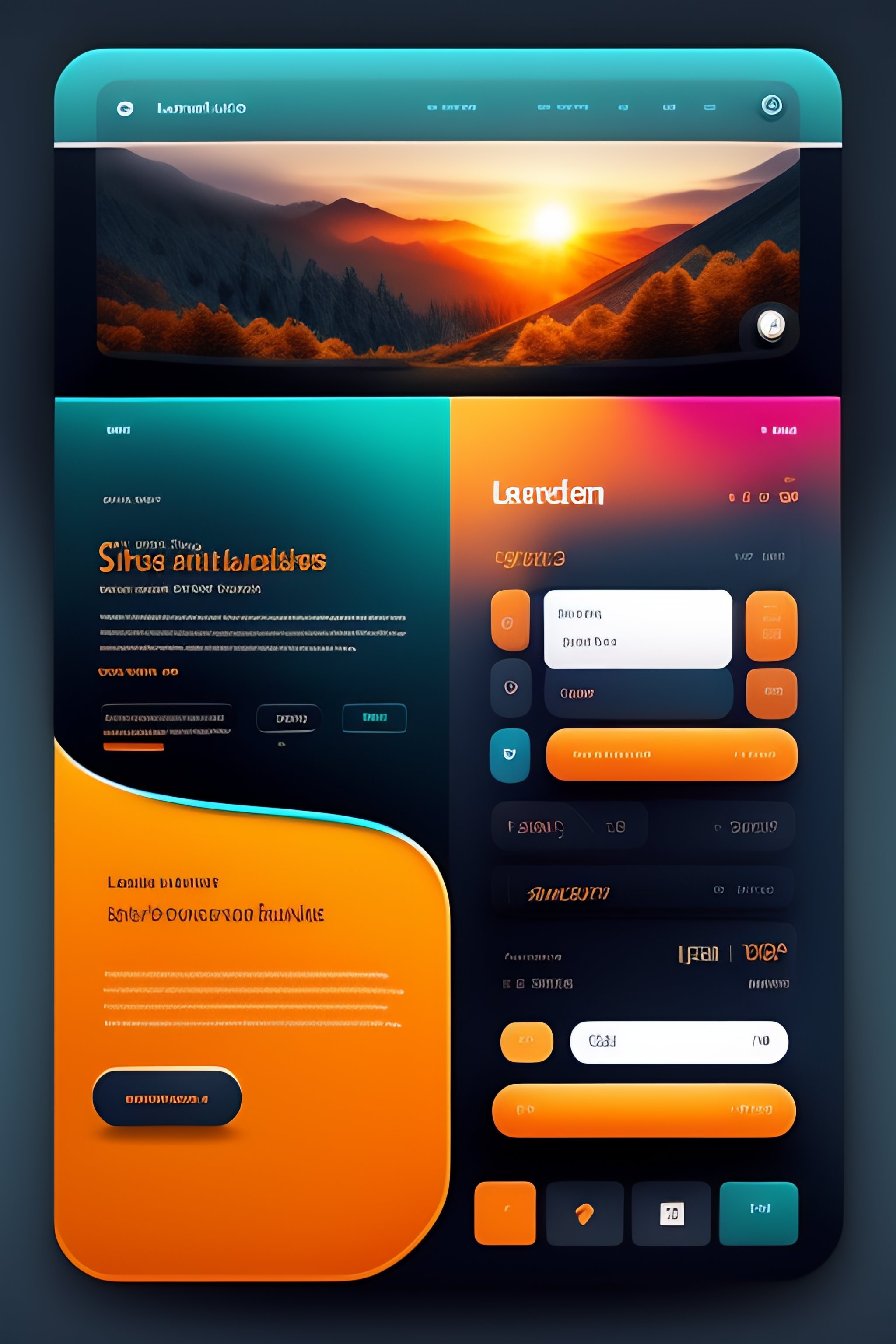 Lexica - Header Login designs, themes, templates and downloadable ...