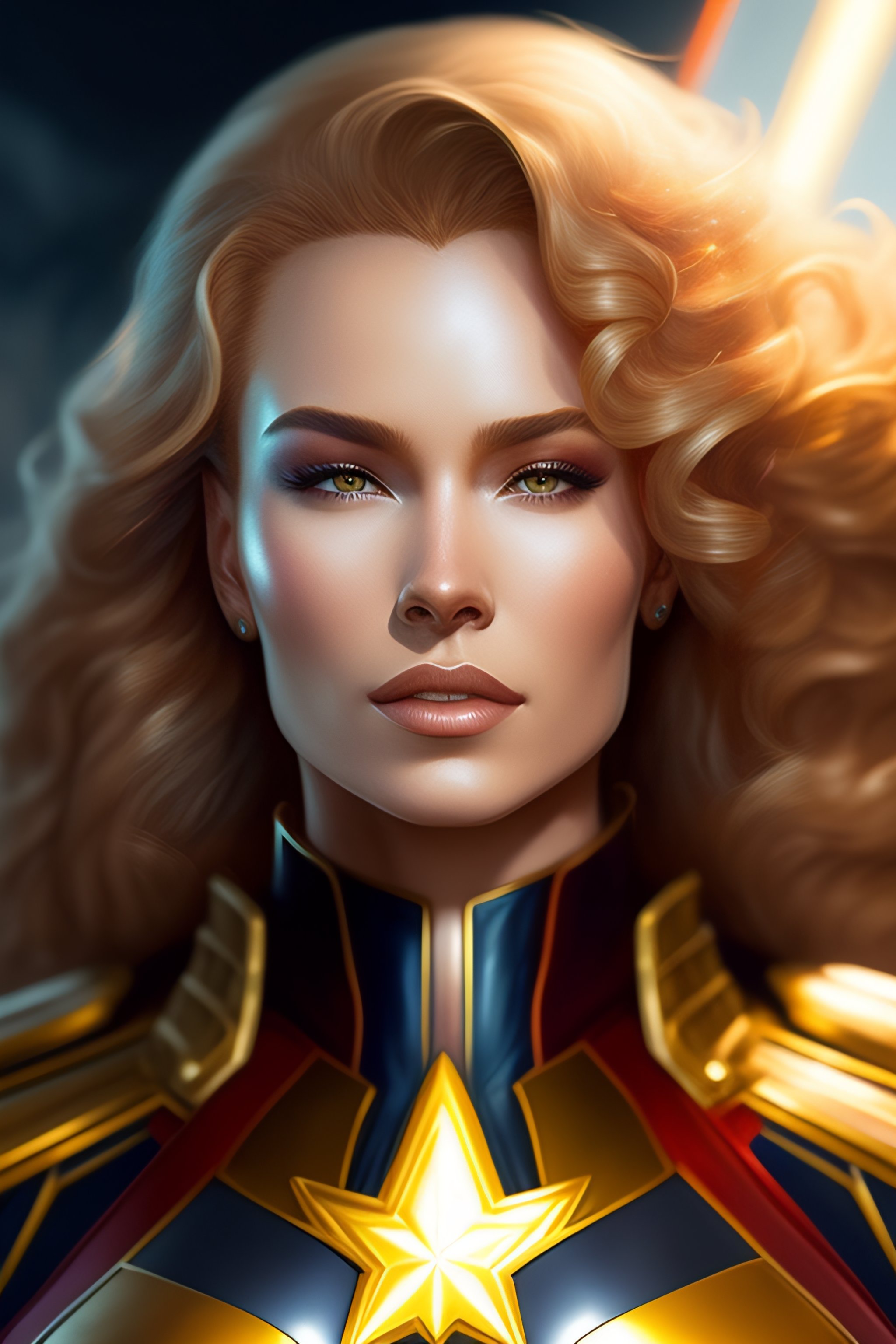 Lexica - Genetically augmented super soldier CAPTAIN MARVEL as a male ...