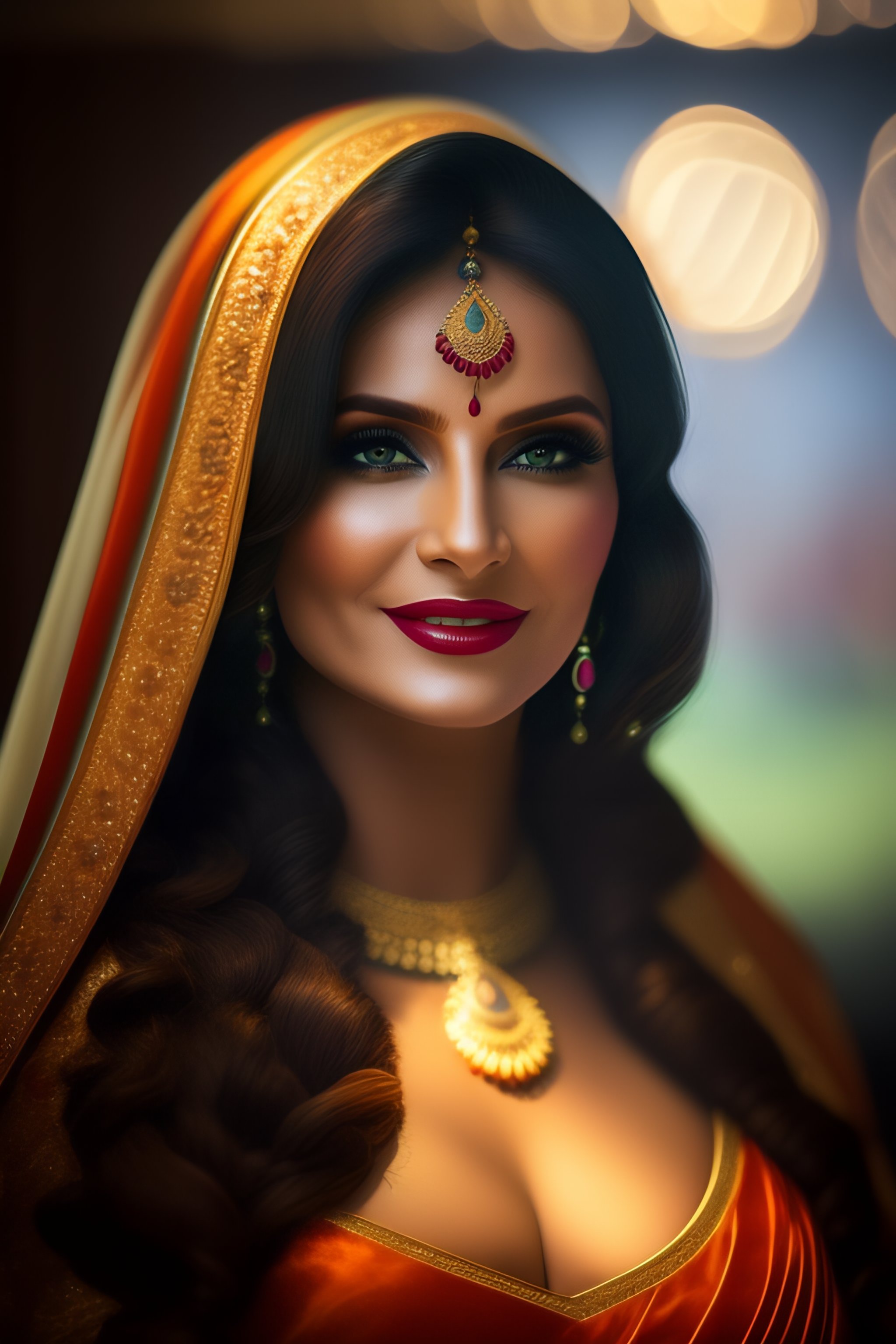 Lexica - Женщина инопланетянка красивая белая высокая стройная