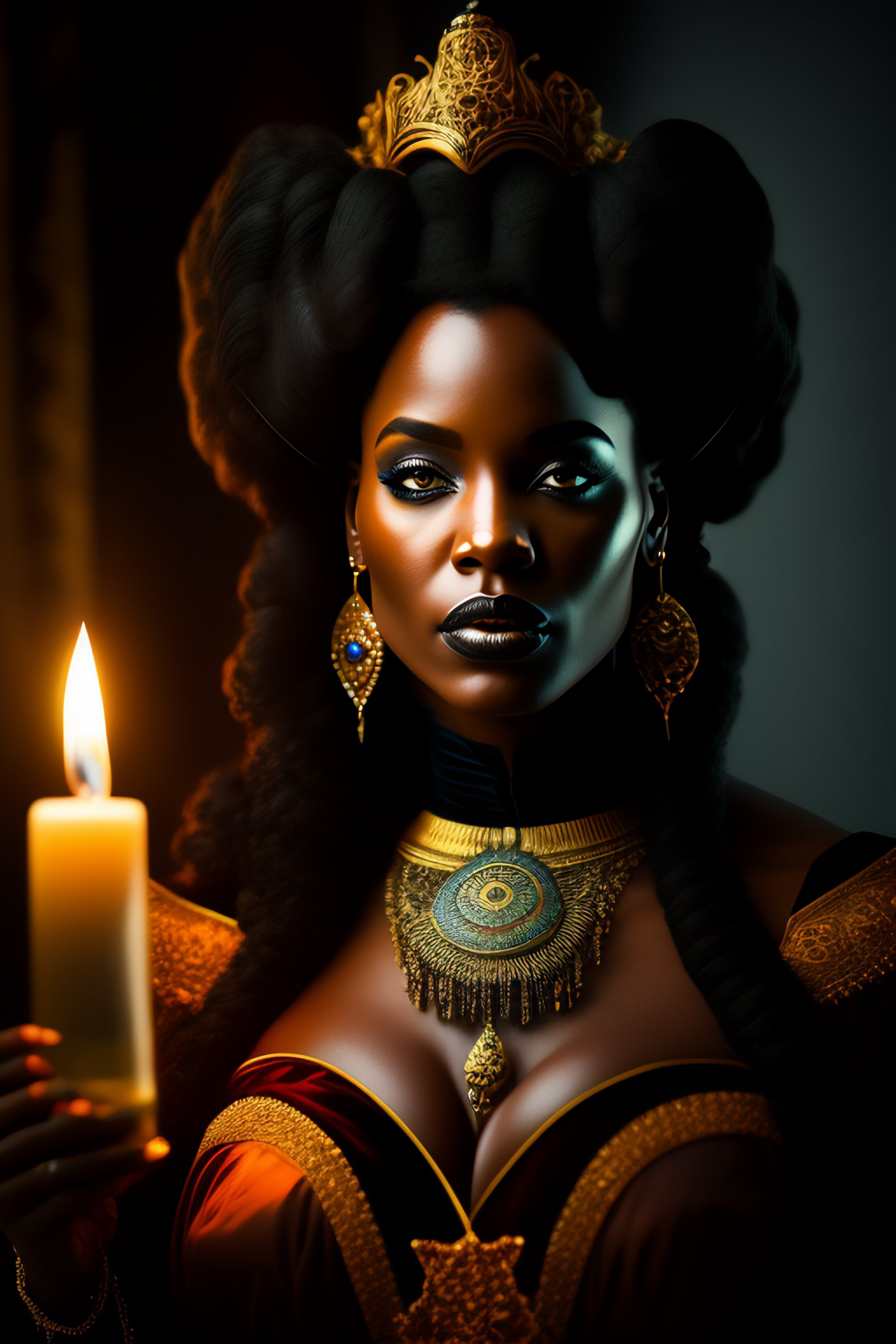 Lexica - An enigmatic, ebony-hued conjure woman, dabbling in the ...